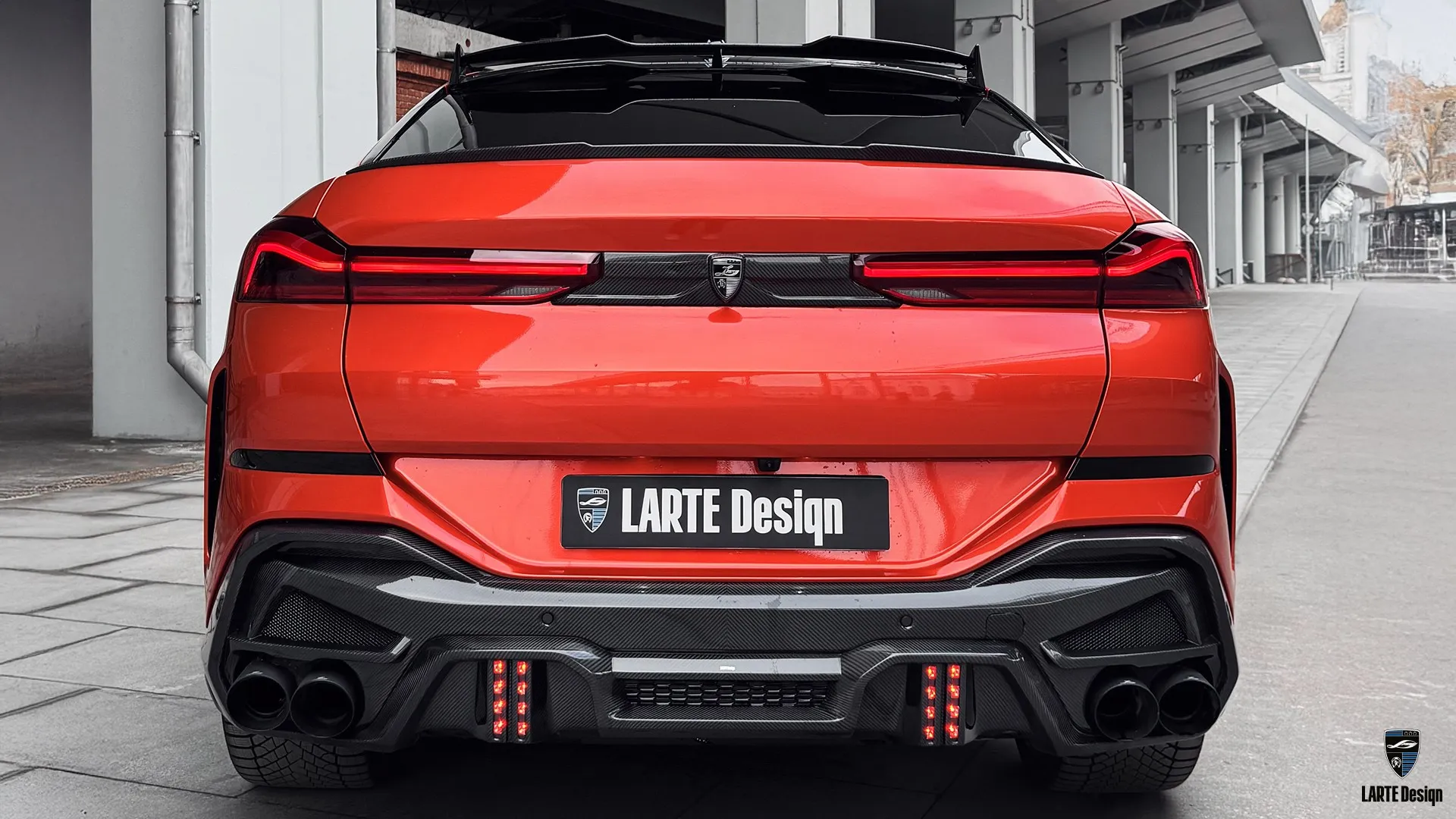 Aggressive BMW X6 G06 LCI in Orange – Sporty SUV with Presence Aggressive custom BMW X6 G06 LCI in orange — sporty SUV with elevated presence and styling
