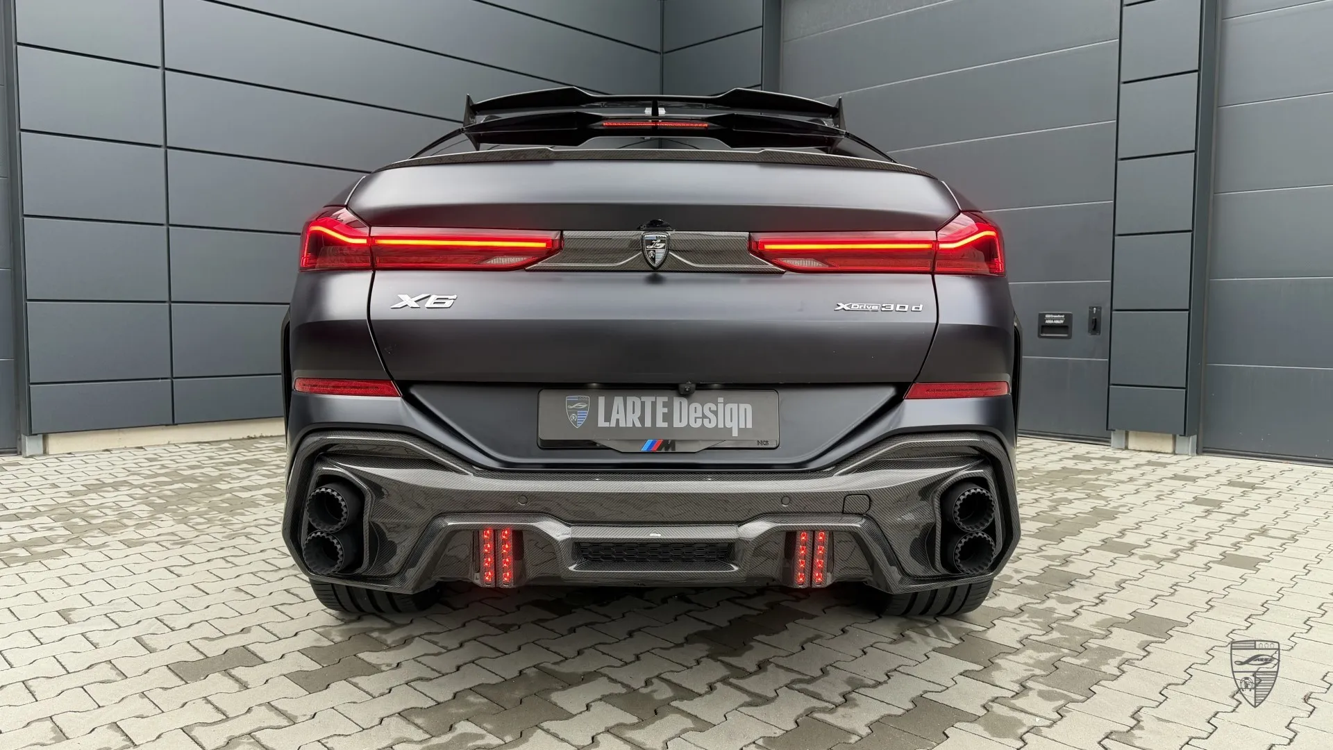 BMW X6 G06 Facelift rear view with custom exterior styling and upgraded body kit