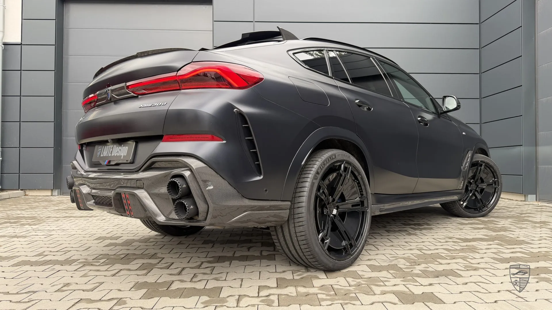 BMW X6 LCI with custom rear diffuser, exhaust design and exterior upgrades