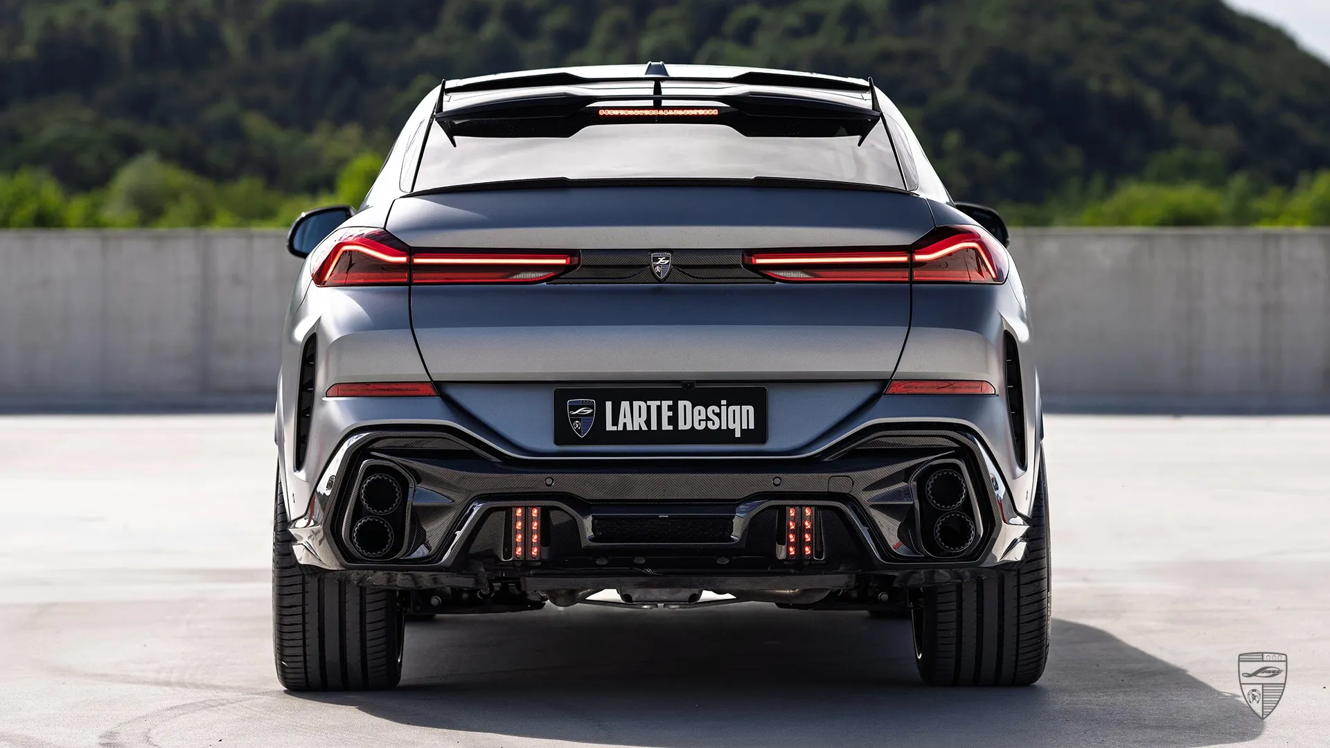 BMW X6 G06 LCI – Frozen Grey with Bespoke Conversion BMW X6 G06 Facelift from Ljubjana — limited production SUV with brutal look and custom conversion