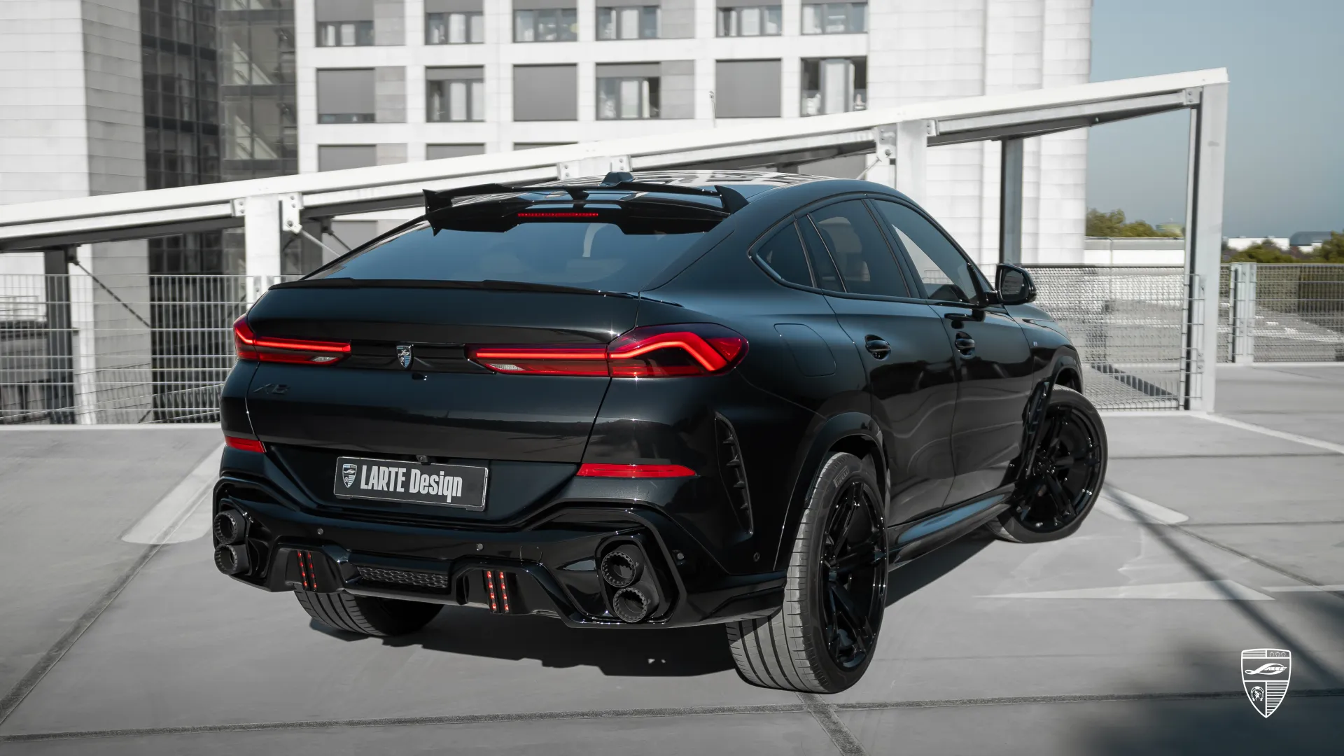 Obsidian Black BMW X6 G06 Facelift LCI – Custom-SUV mit M Power Look und Upgrade-Paket