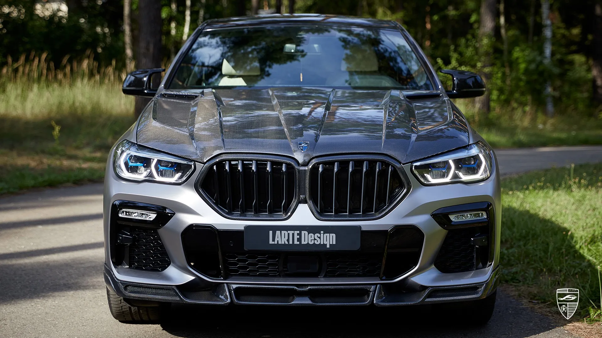BMW X6 G06 in grey with premium modified design and custom styling