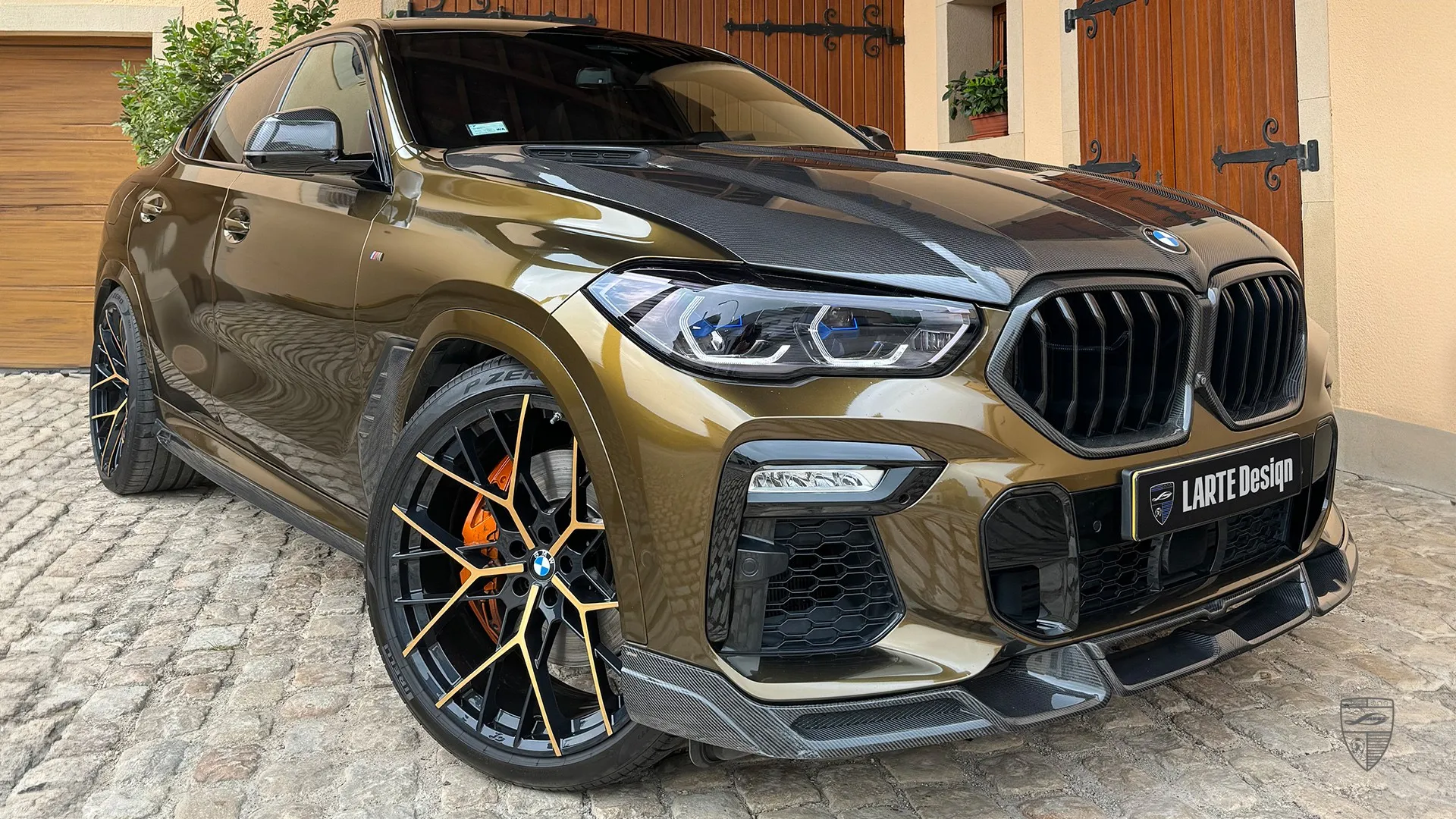 2023 BMW X6 G06 — daily luxury with edge, featuring custom Brown Topaz look and aggressive style