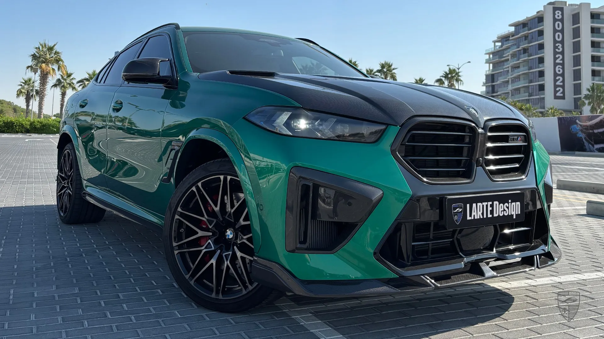 BMW X6 M‑Facelift 2024 Sport‑SUV mit kundenspezifischem Grill und aufgewerteten Exterieurdetails