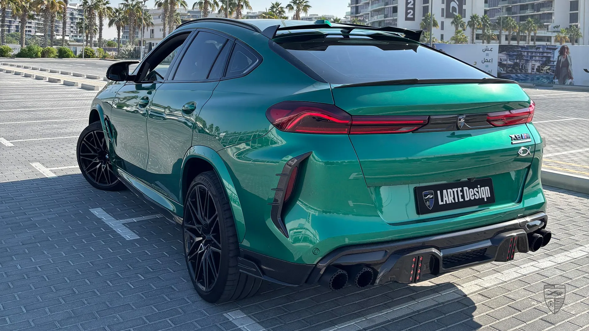 BMW X6 M F96‑Facelift abgestimmtes Luxus‑SUV mit Stylingelementen von Larte Design