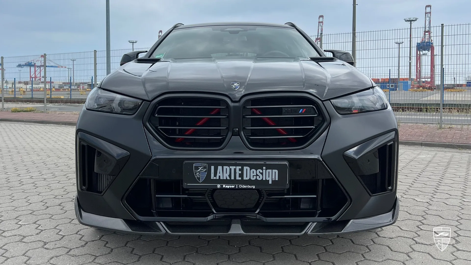 BMW X6M Facelift in Dravit Grey — Motorsport-Level Styling Dravit Grey BMW X6M Facelift LCI from Bremen — luxury SUV with motorsport-level visual punch upgrade