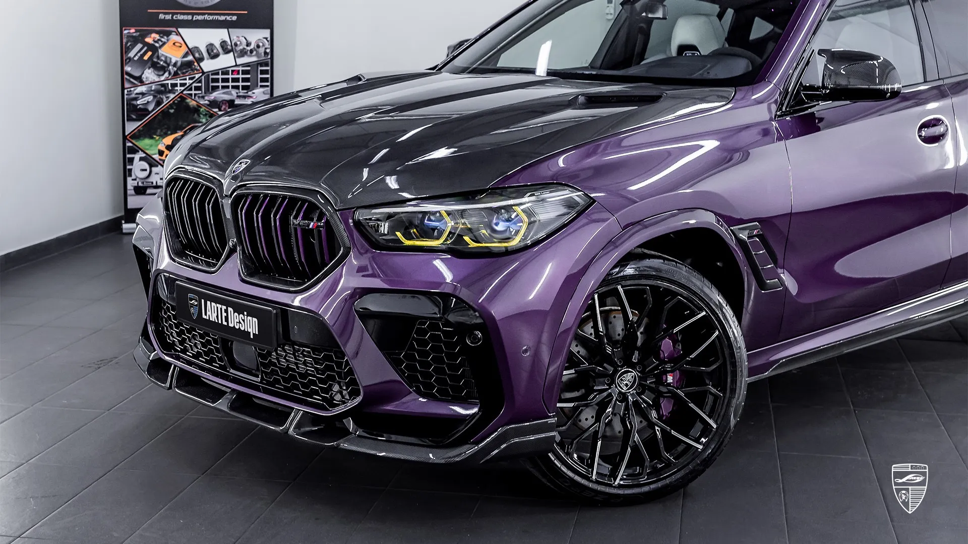 Violet X6M from Kalisz — collector’s edition SUV with unique carbon styling and VIP aggression