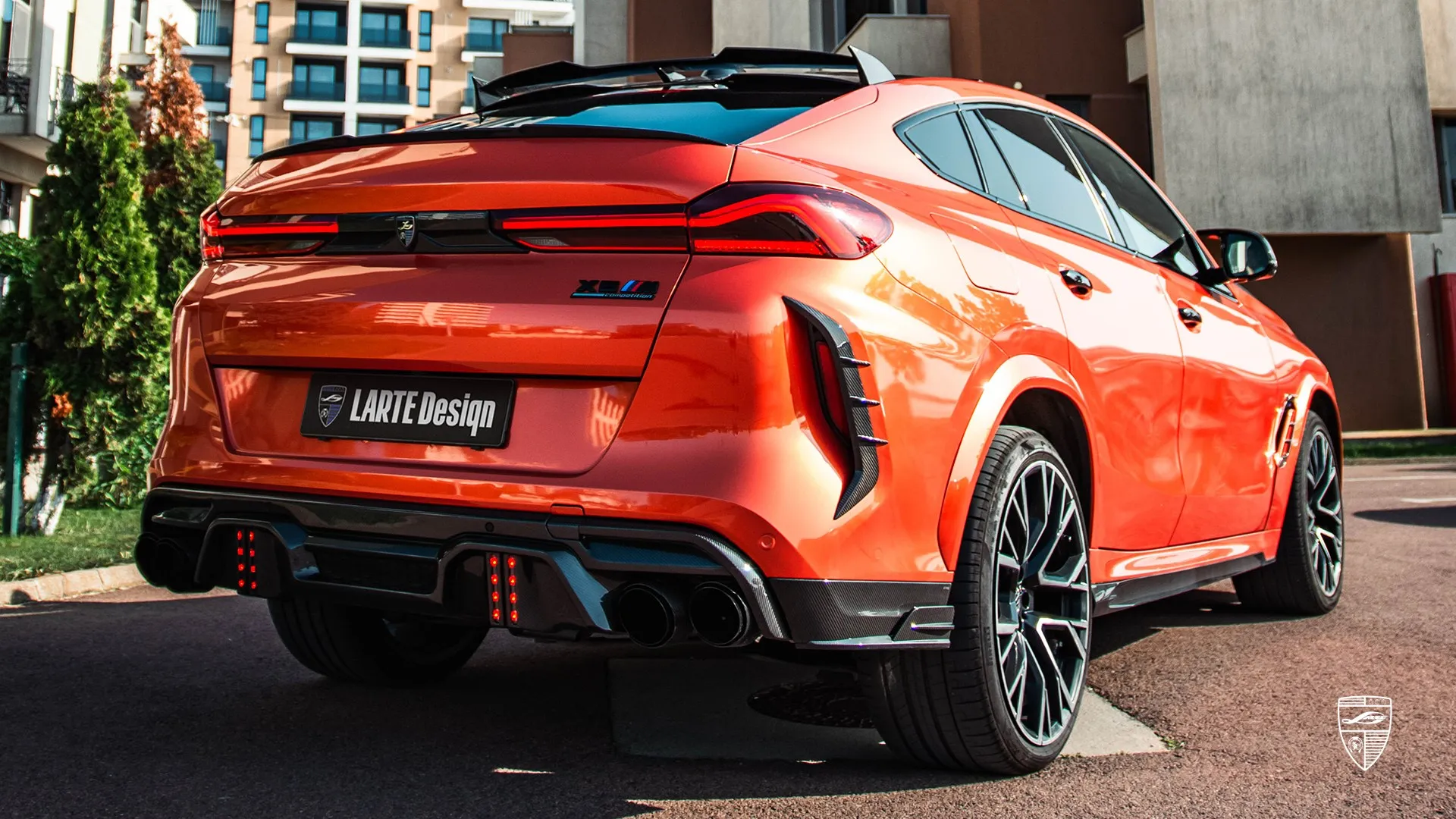 2023 BMW X6M Competition – Promi-SUV in Orange mit Styling-Paket