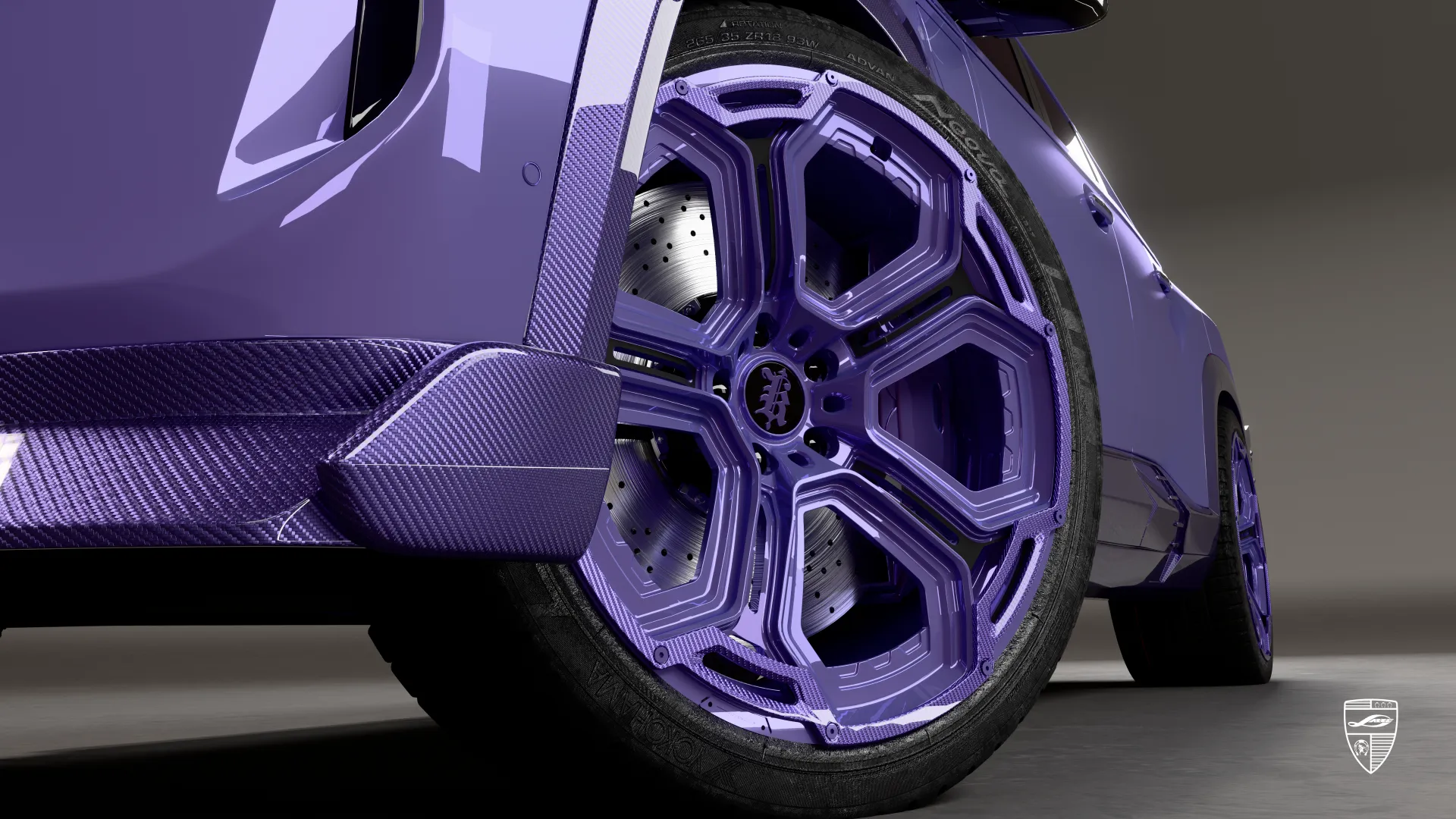 BMW XM mit aggressivem Design, individuellem Felgendetail und markantem Exterieur