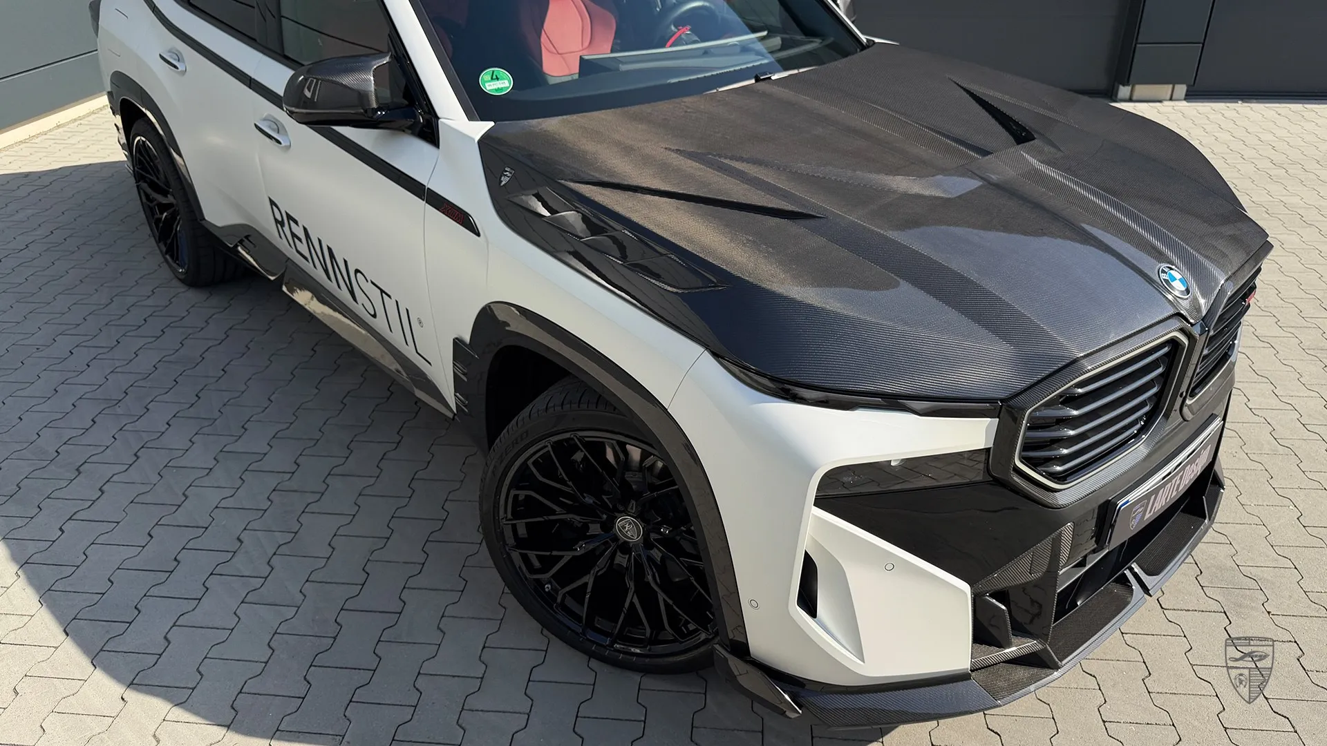 BMW XM with custom exterior styling and distinctive luxury SUV design