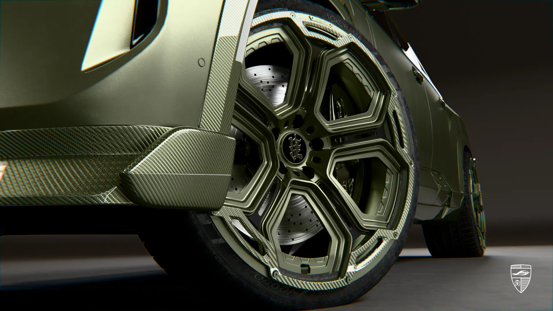 BMW XM mit individuellem Felgendetail und markantem Exterieur-Styling
