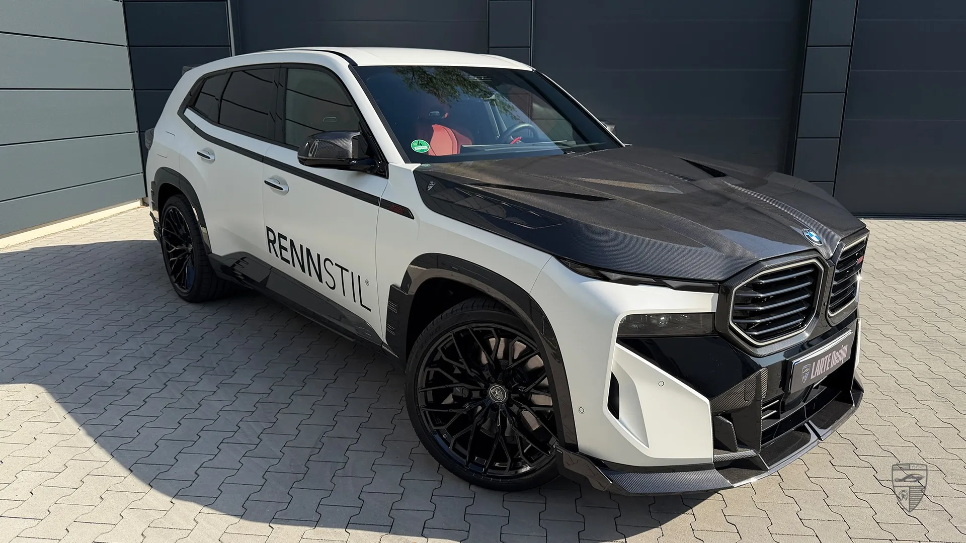 BMW XM in white with modern styling and premium exterior upgrades