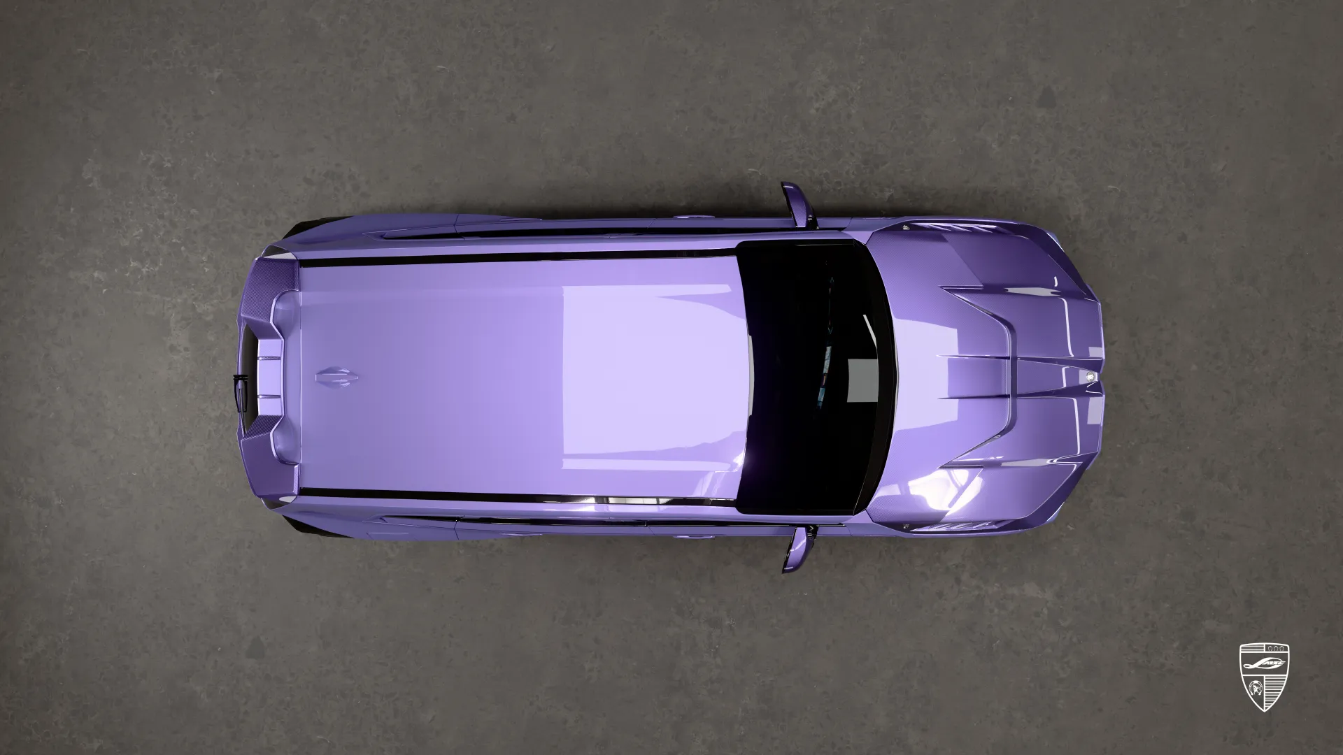 BMW XM foliert in Lavendel mit individuellem und klarem Exterieur-Design