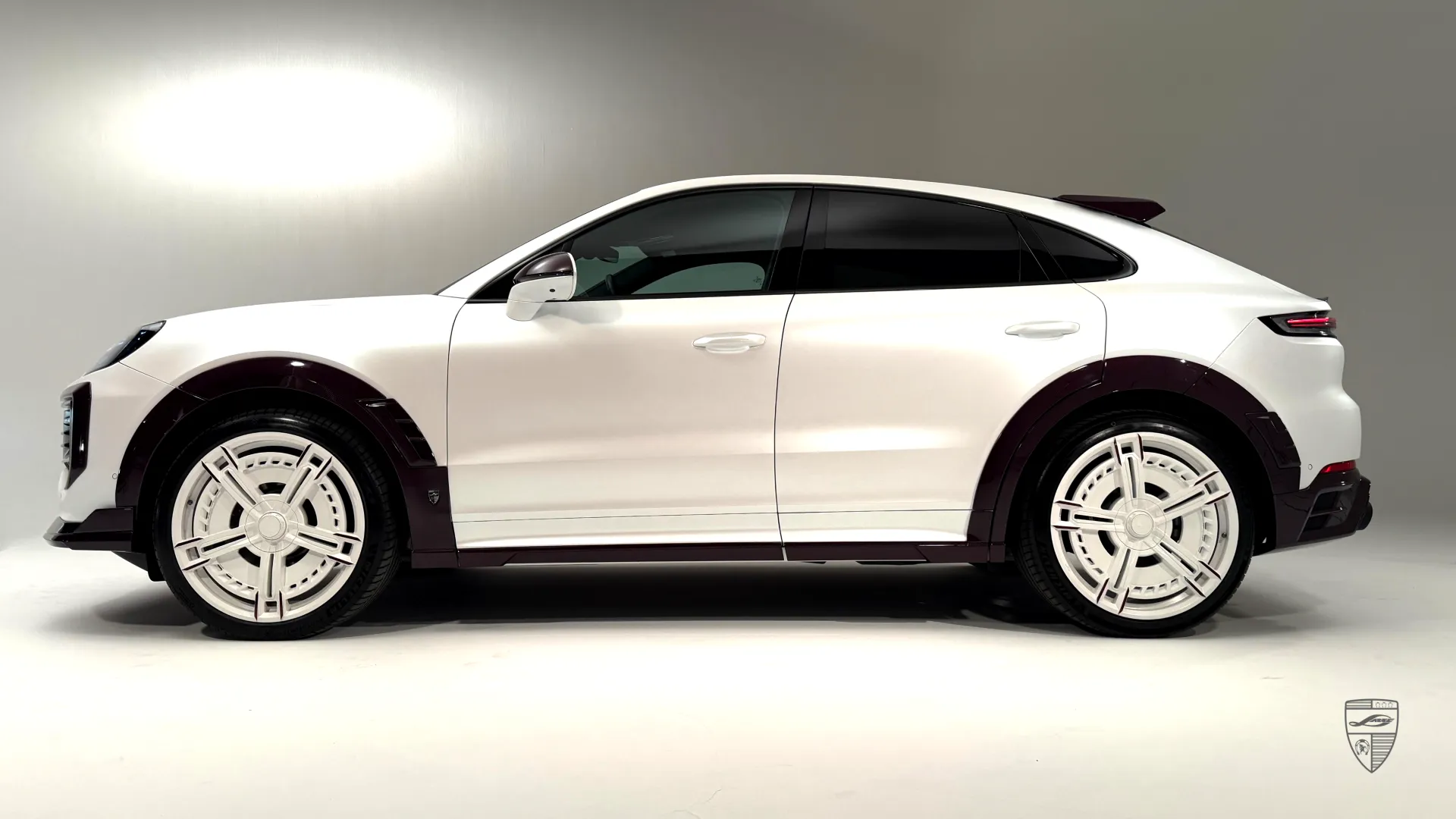 2026 Porsche Cayenne Coupe with body kit upgrades and sporty suv styling