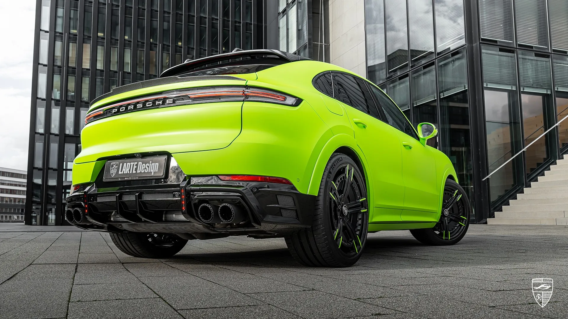 Green Apple 2026 Cayenne S Coupe — one-of-a-kind styling and ultra-premium appearance package
