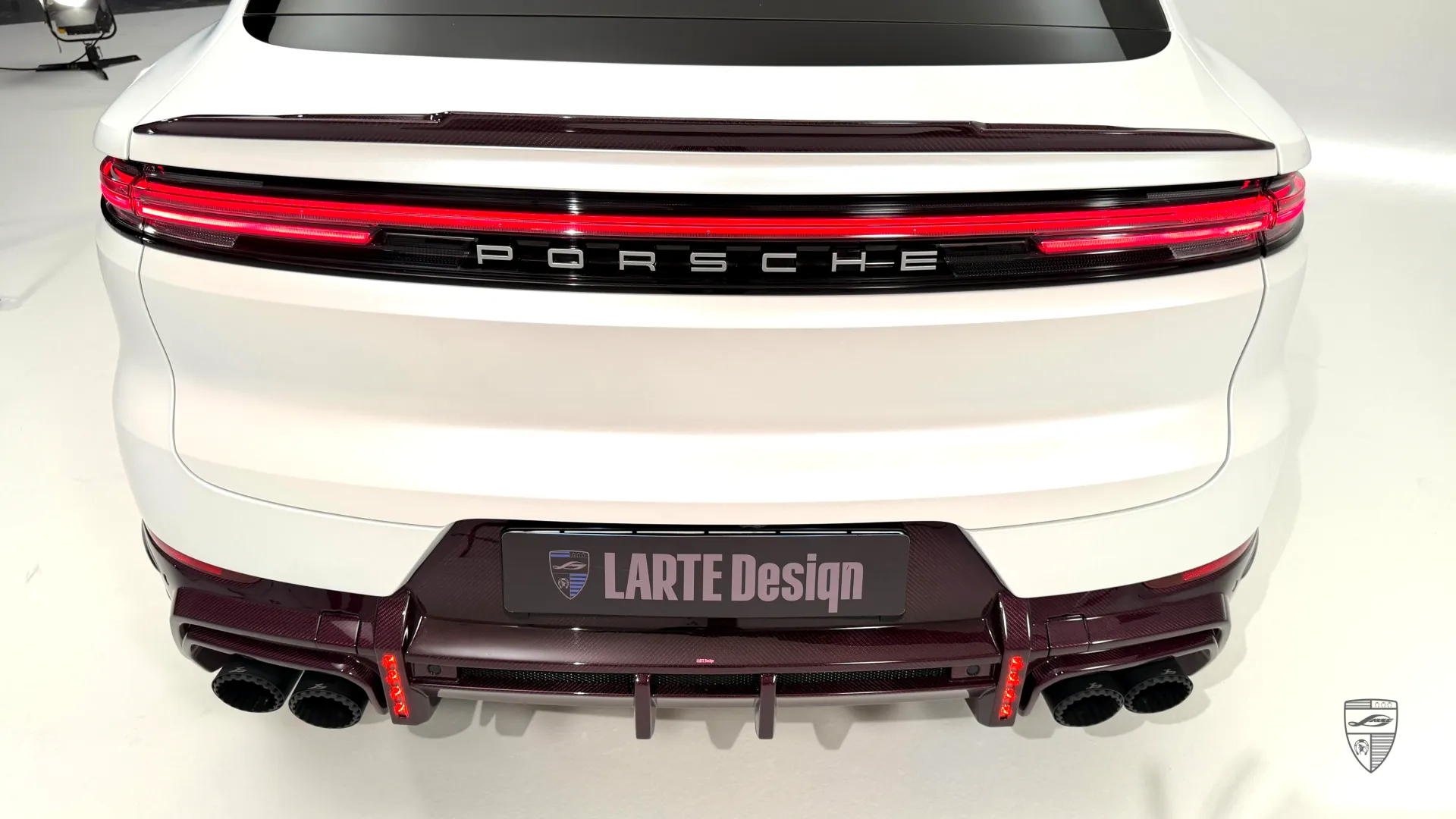 Porsche Cayenne Coupe with custom exterior styling and premium luxury suv design