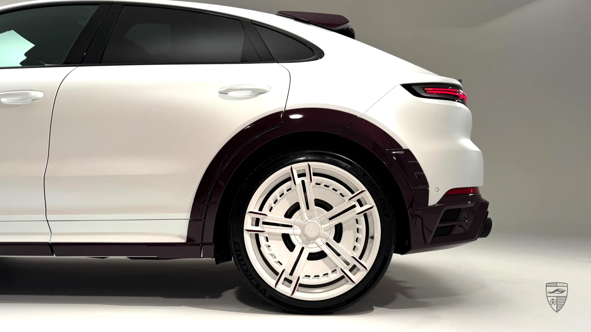 Porsche Cayenne custom with accessories styling and upgraded luxury suv exterior