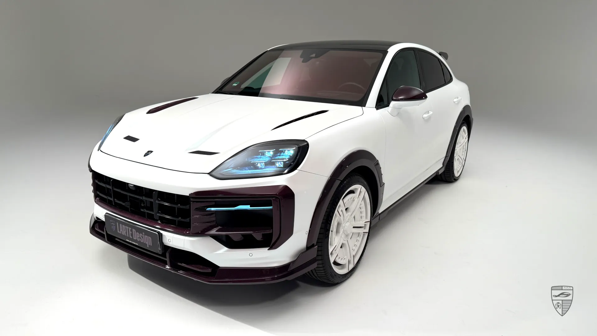 Porsche Cayenne custom design with sporty body kit styling and modern SUV exterior