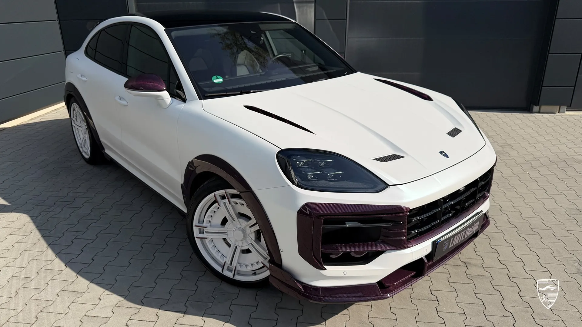 Porsche Cayenne S custom design with aggressive styling and exterior tuning package
