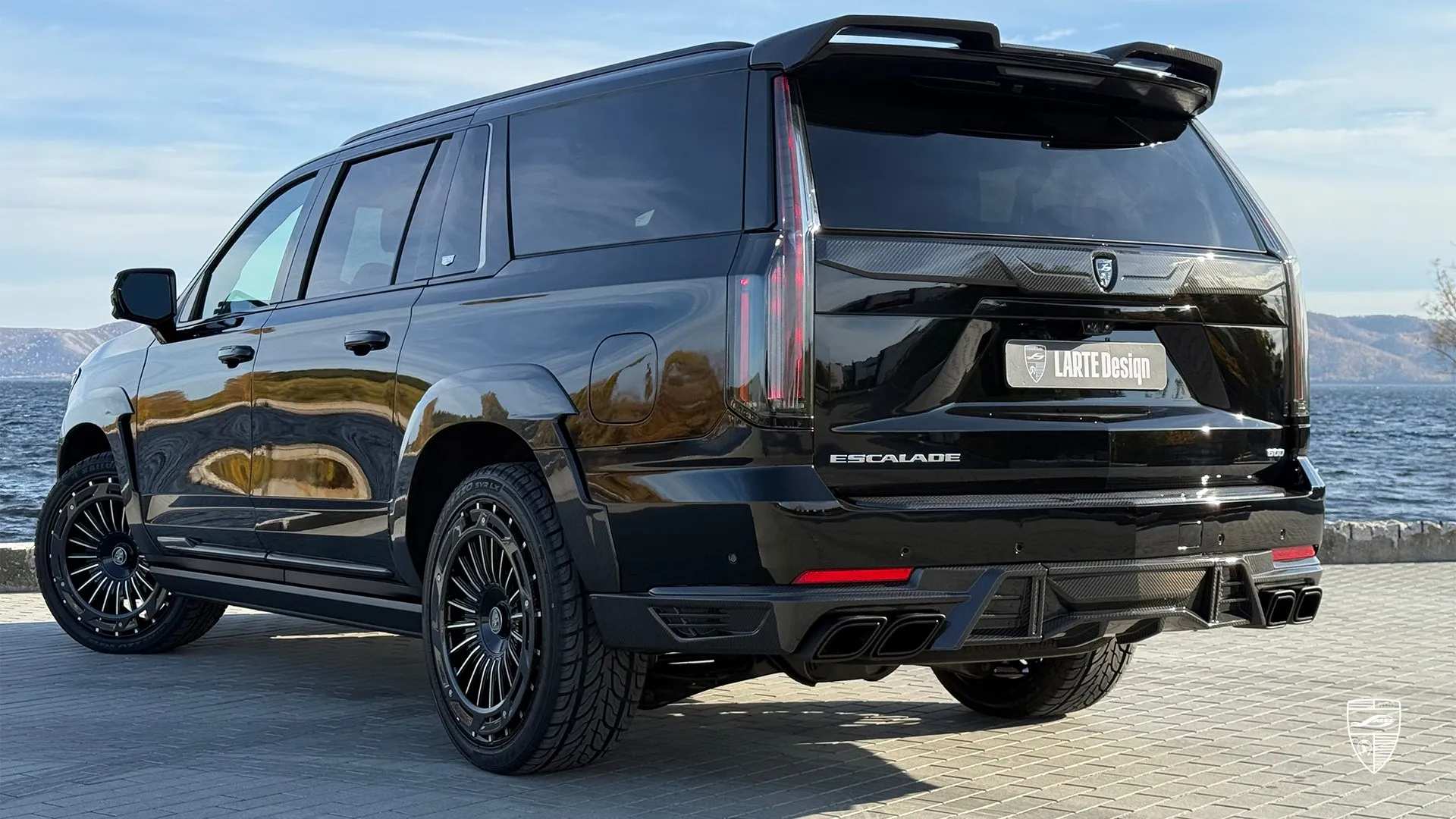 Cadillac Escalade 2026 picture with rear three quarter styling and premium exterior upgrades