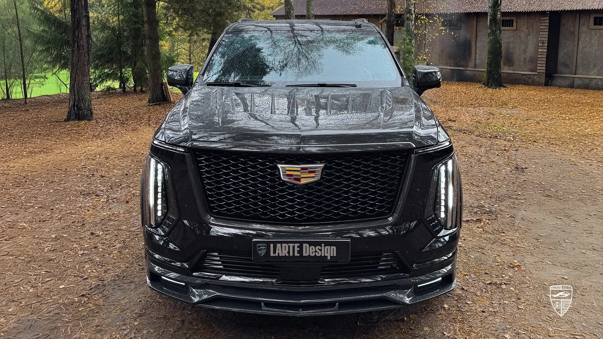 Full‑size luxury 2026 Escalade 600 in Raven Black: custom widebody SUV with commanding presence