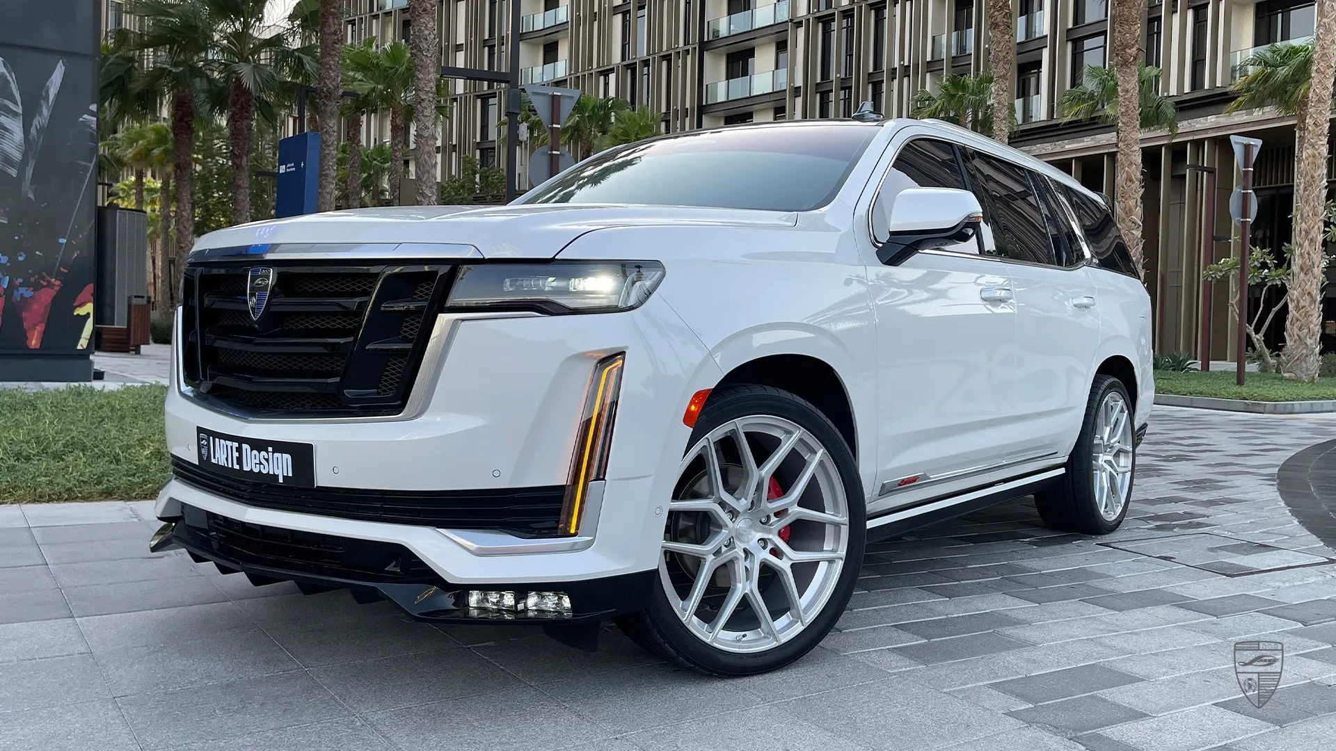 2023 Cadillac Escalade featuring custom design and premium body kit styling