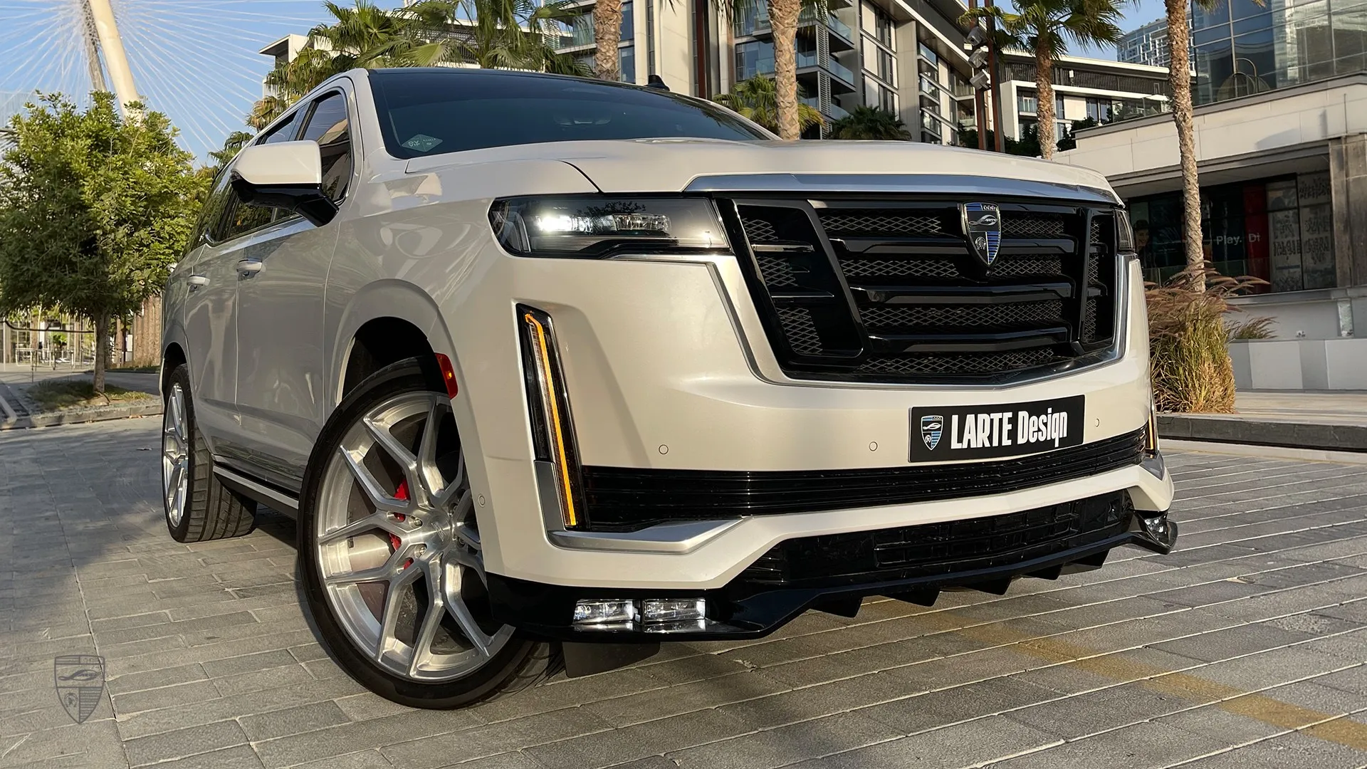 2023 Cadillac Escalade with luxury SUV styling and premium exterior enhancements