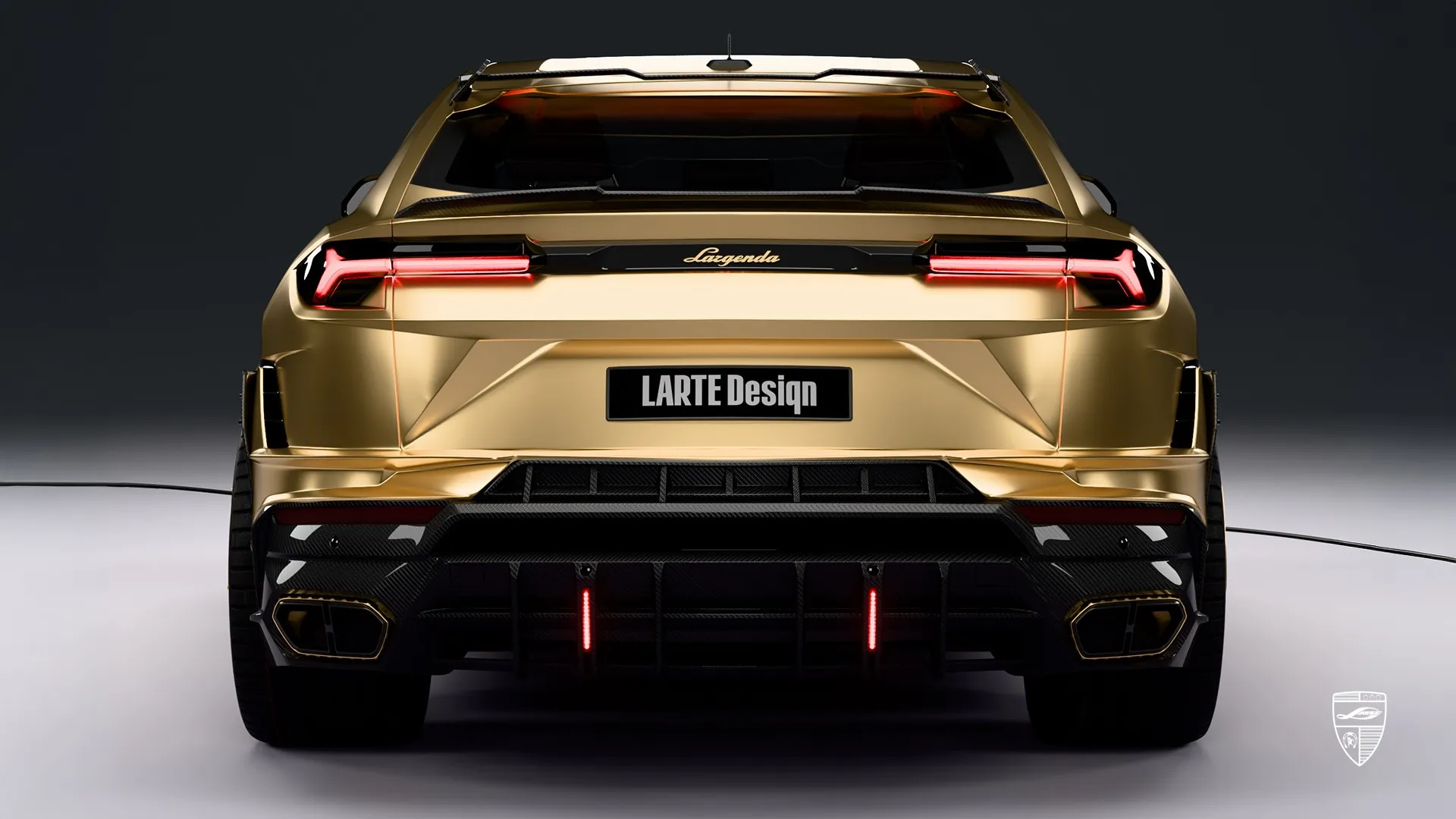 2025 Lamborghini URUS S in metallic gold — aggressive style and speed‑focused exterior