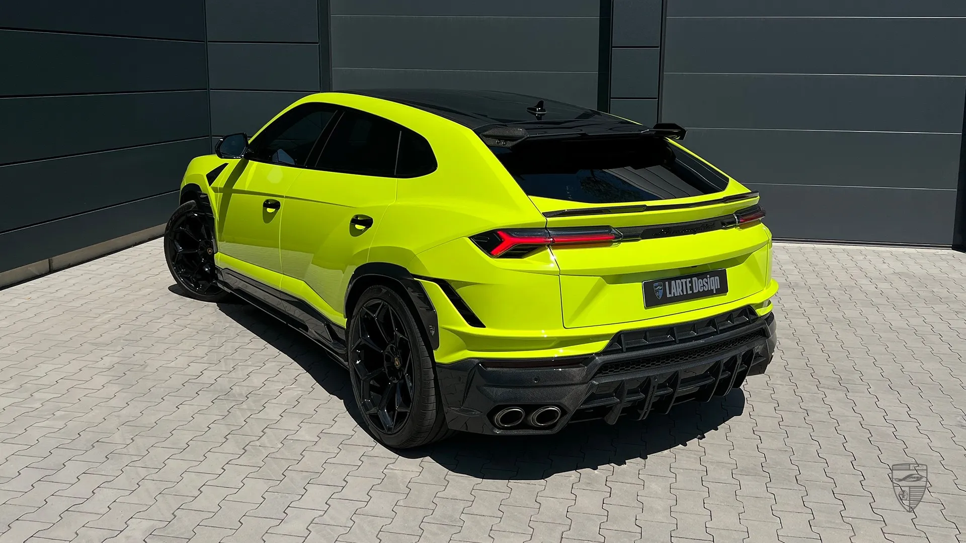 Lambo URUS Performante with custom wrap and exterior upgrade for a distinctive modified look
