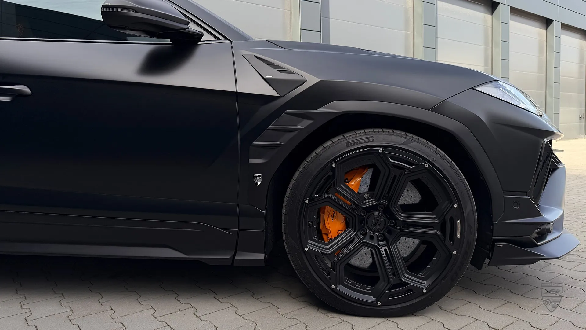 Lamborghini Urus Performante exterior upgrades with matte black custom styling and exclusive SUV design