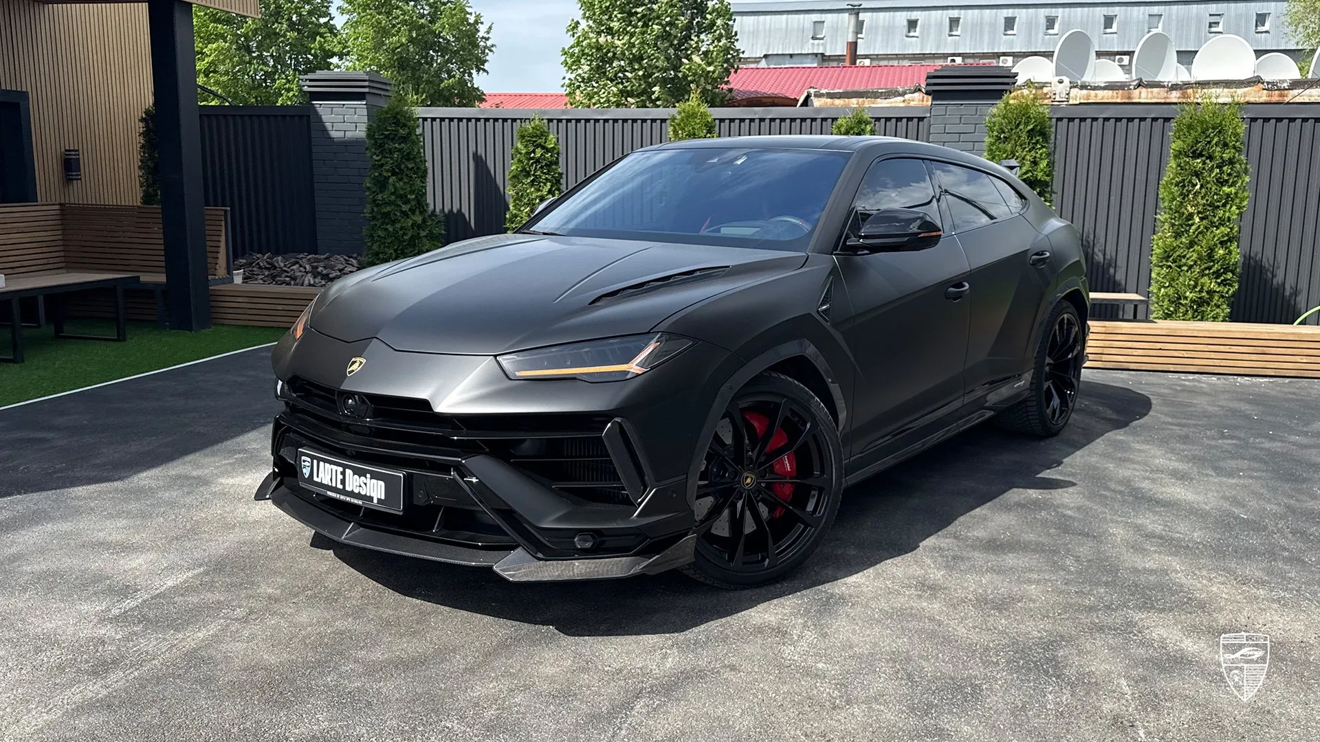 Lamborghini Urus Performante black matte with custom styling and premium exterior upgrades