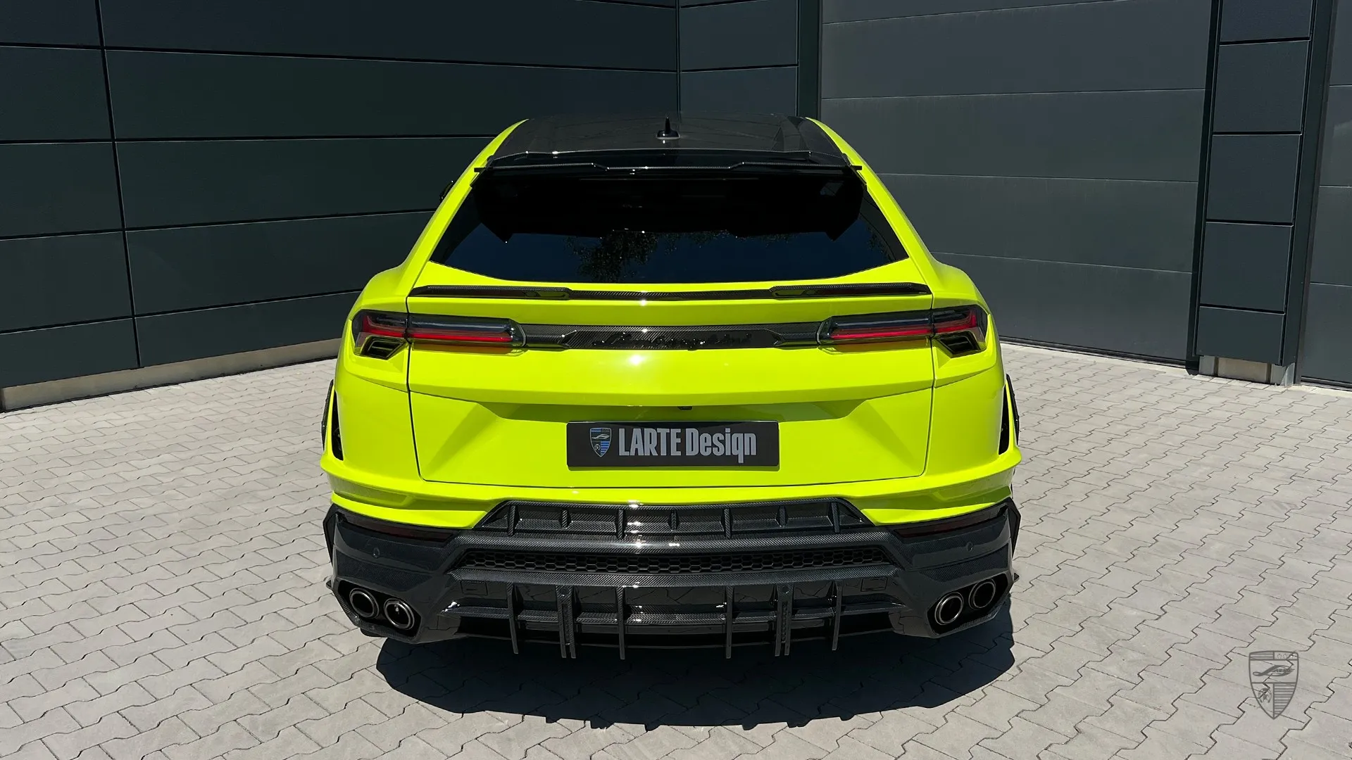 Lamborghini URUS Performante customization with rear exterior styling and sporty SUV design