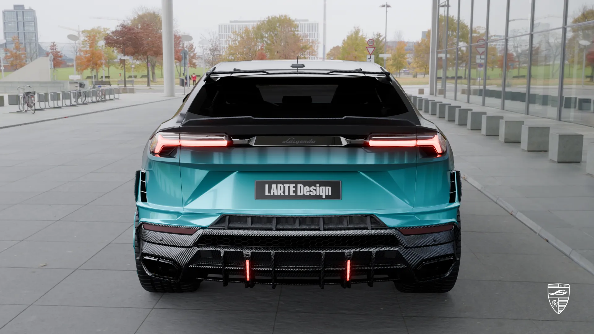 Urus S mit Carbon‑Bodykit von Larte Design