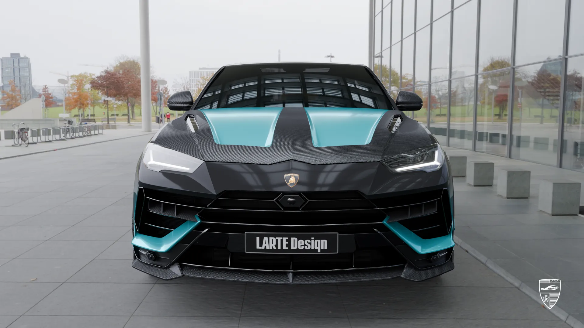 Lamborghini Urus S mit aggressiver aerodynamischer Optik von Larte Design