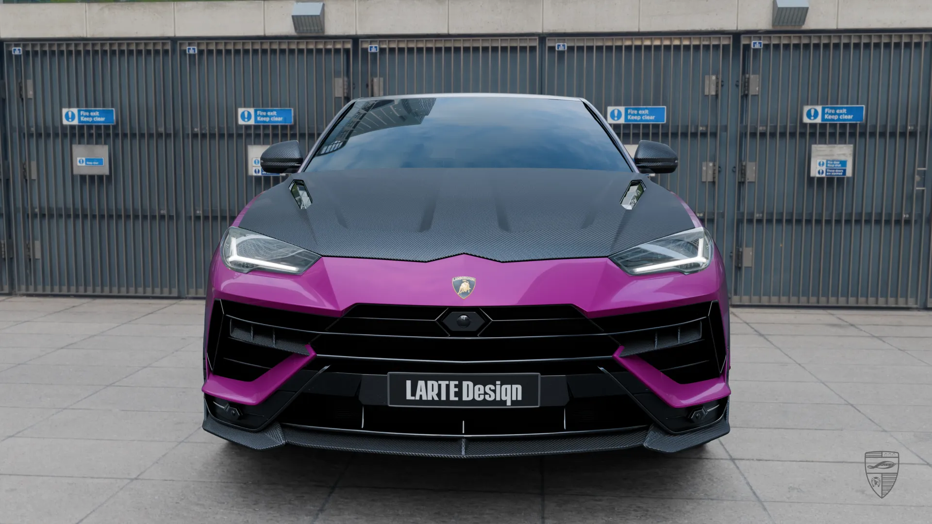 Rosa Lamborghini Urus S Performante