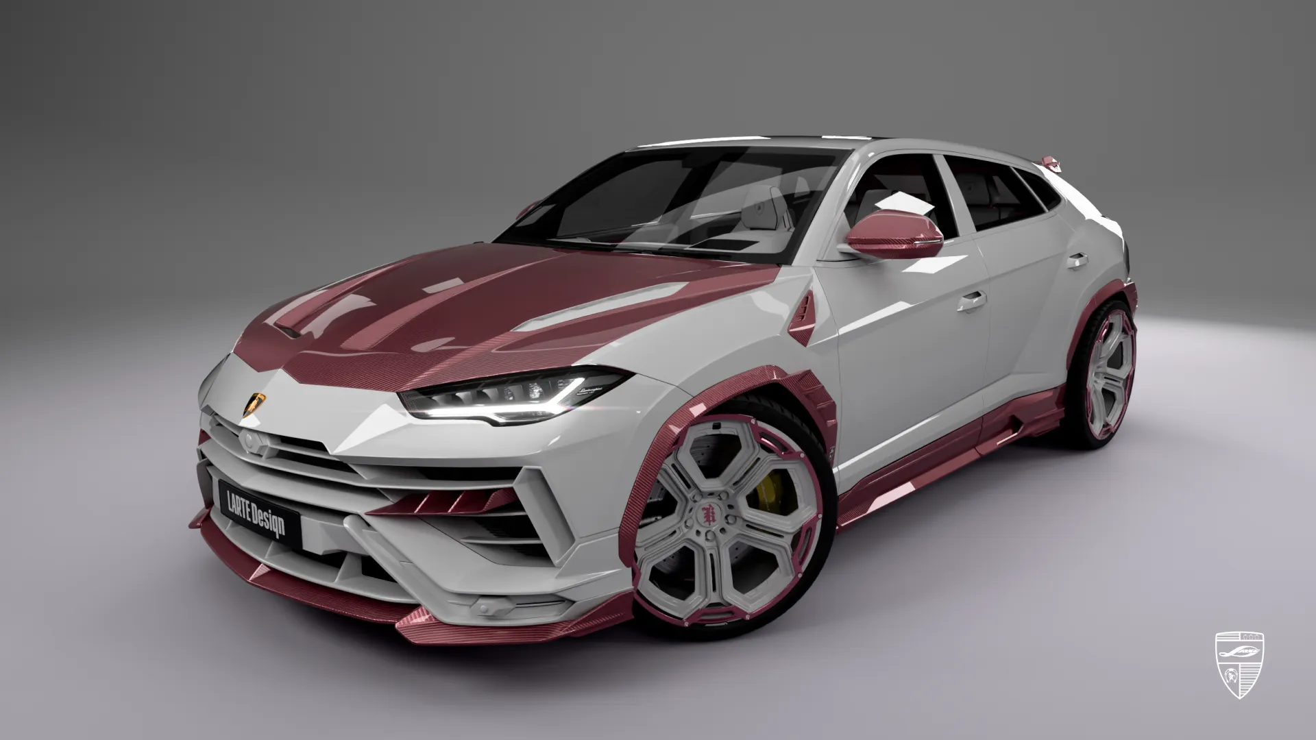 Urus S dynamic coupe SUV with custom exterior elements