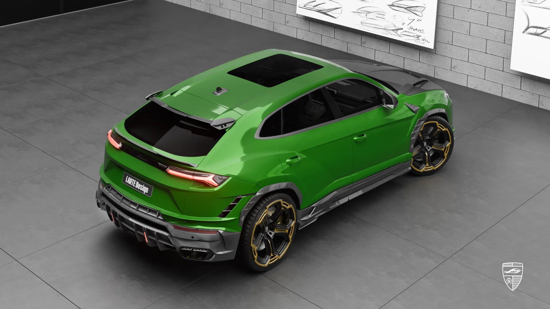 Verde Lamborghini URUS S Performante – individuelles Facelift-SUV mit einzigartigem Styling-Kit