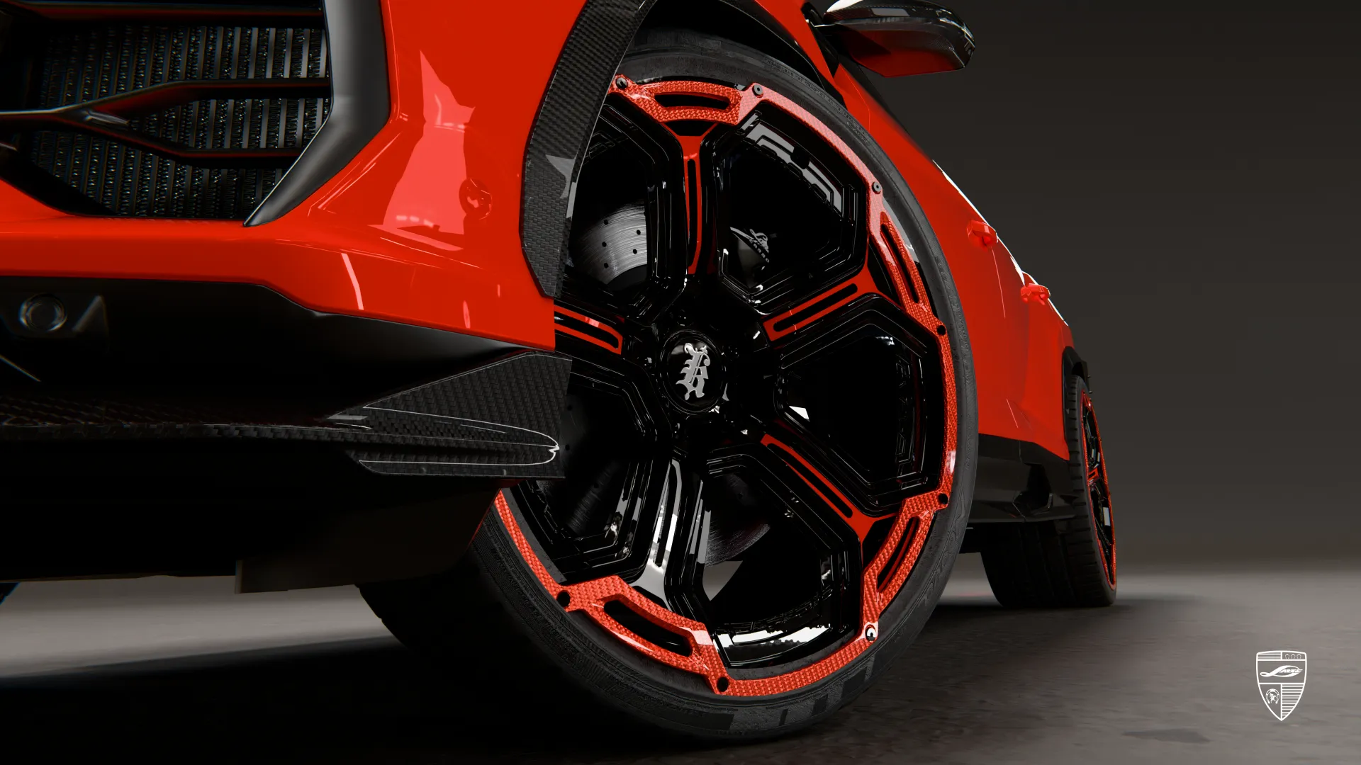 Lamborghini Urus SE aggressive look with custom upgrades and premium exterior styling