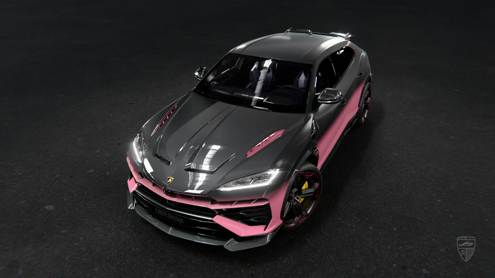 Lamborghini Urus SE mit Carbon-Exterieurdetails und veredeltem performance-orientiertem Styling
