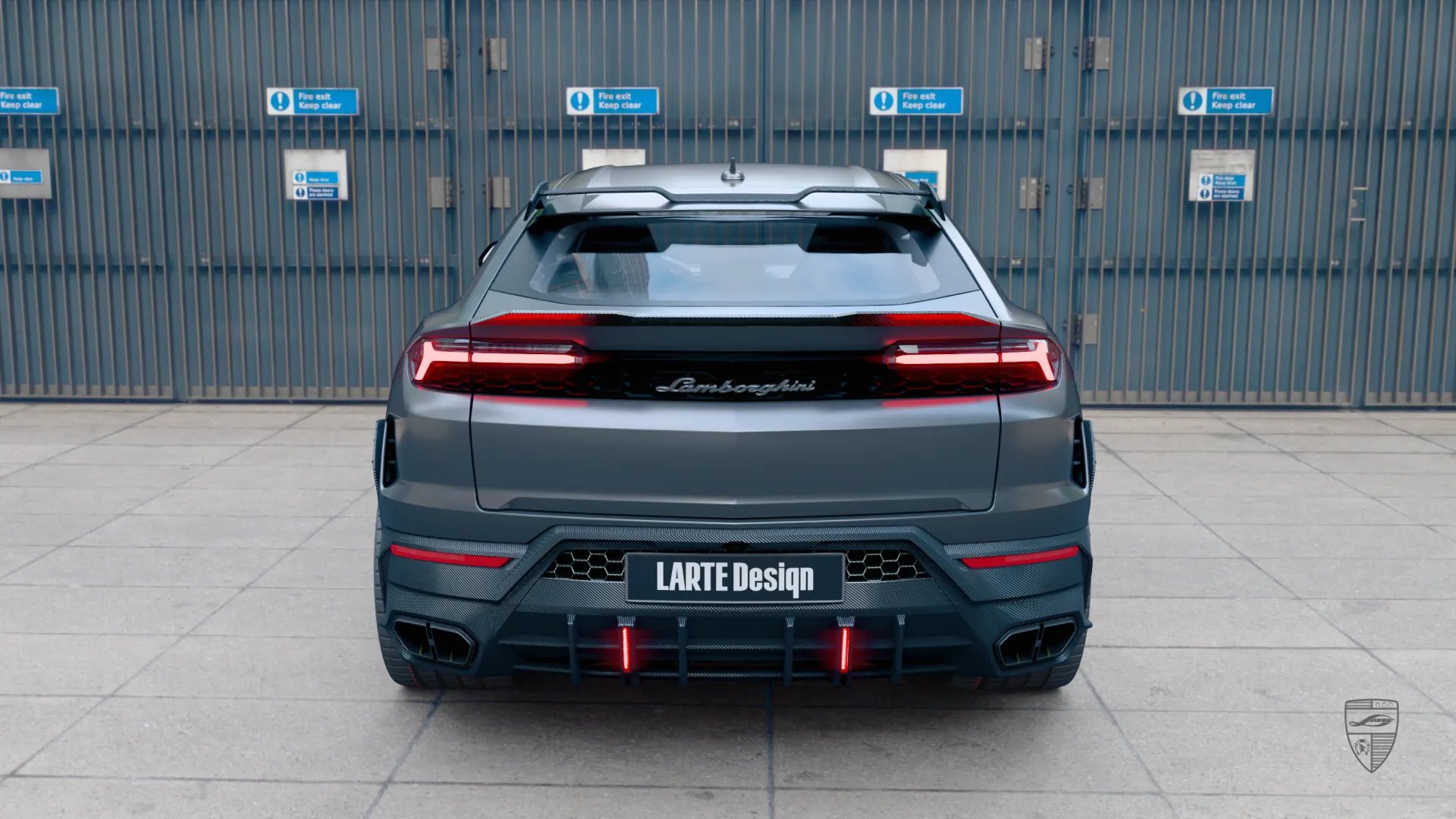 Exterieur des Lamborghini Urus SE Hybrid‑SUV