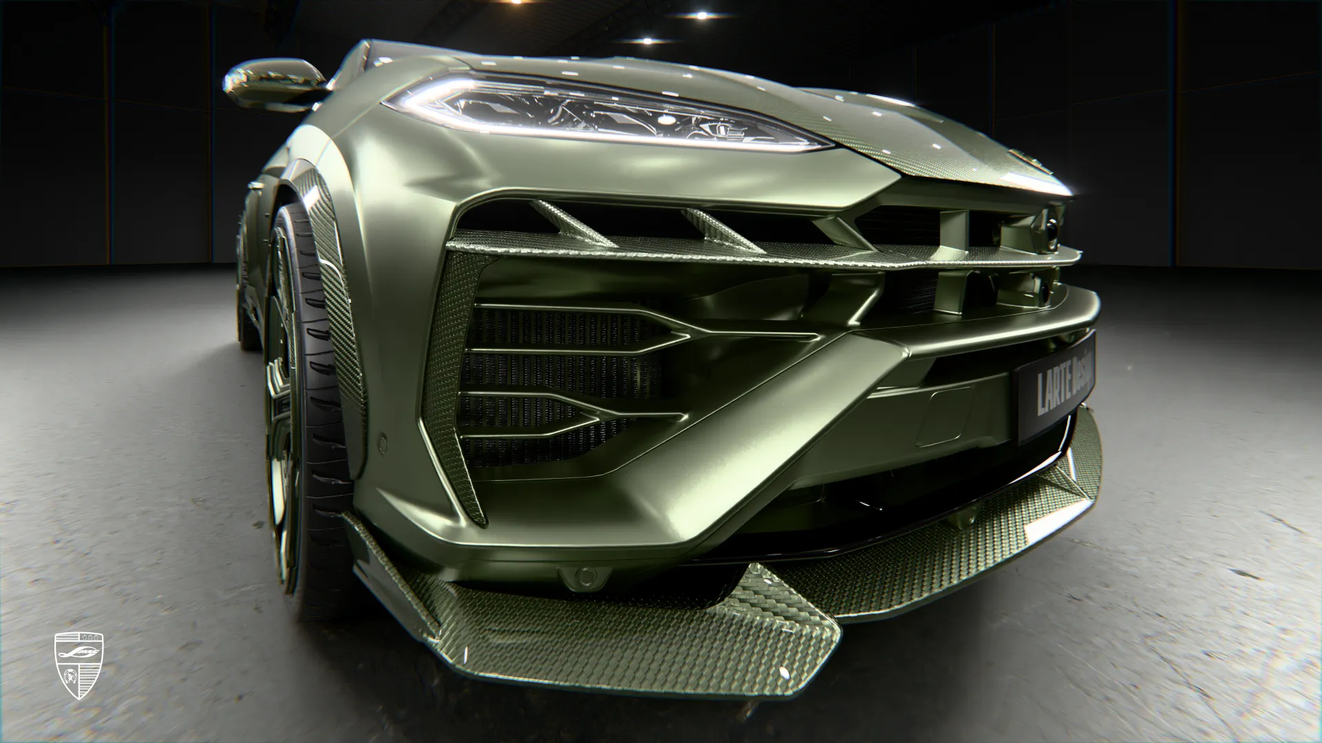 Lamborghini URUS SE styling with front fascia detail and refined exterior upgrade