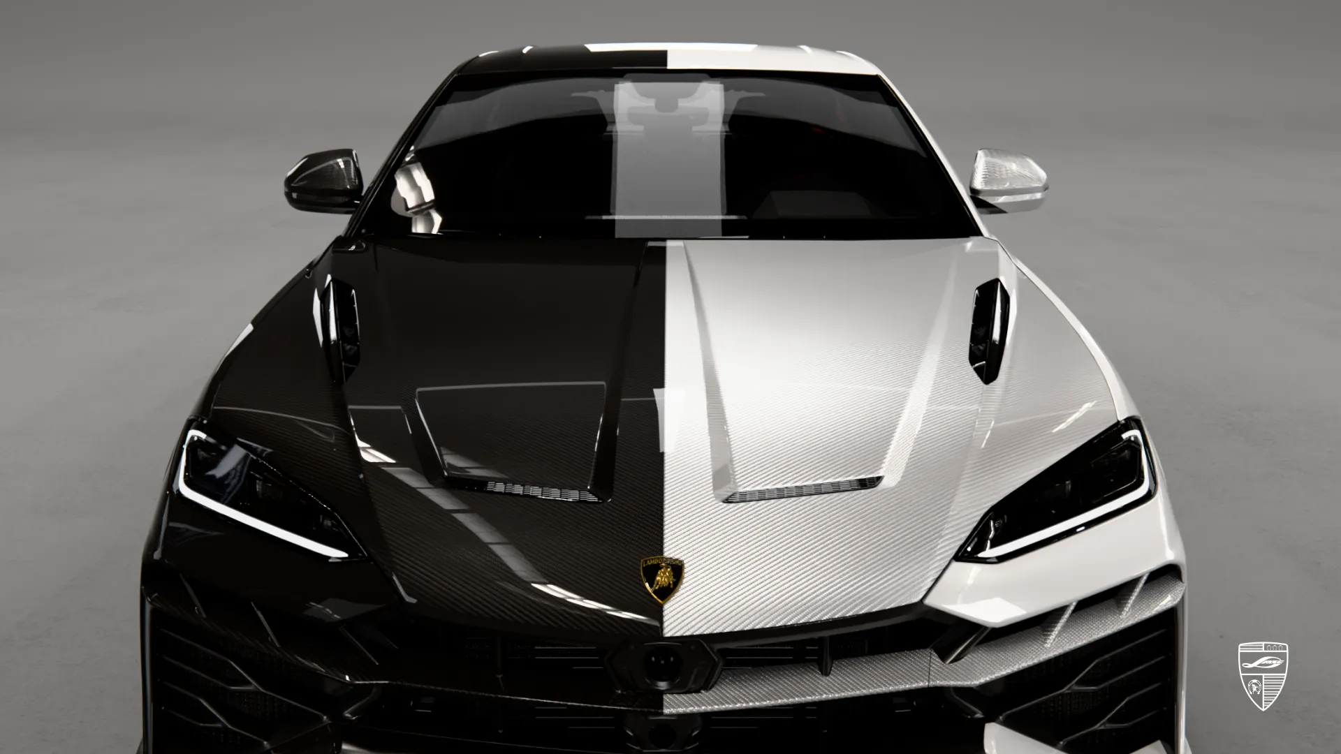 Lamborghini Urus SE tuning with custom headlight and front exterior styling detail