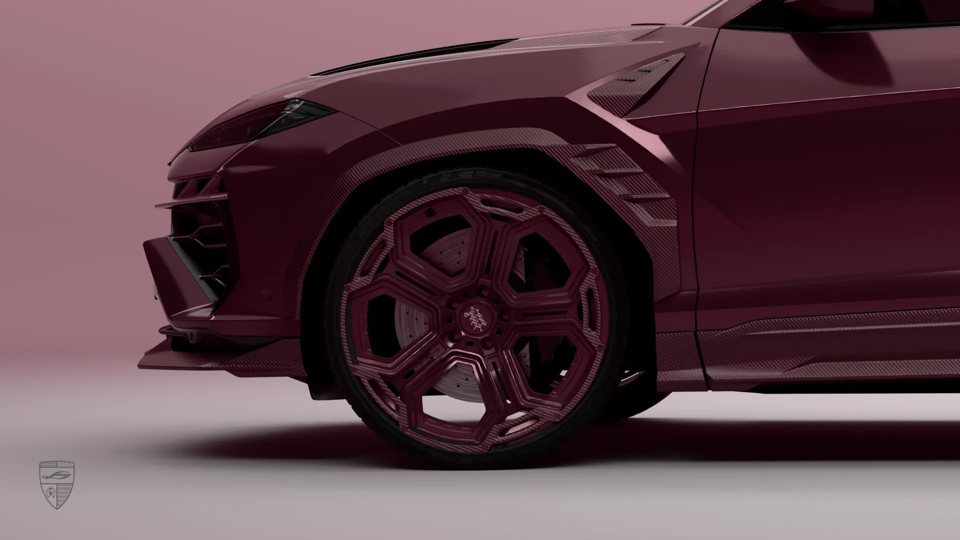 Lamborghini Urus SE Felge Detail mit individuellem Styling und sportlichem Design