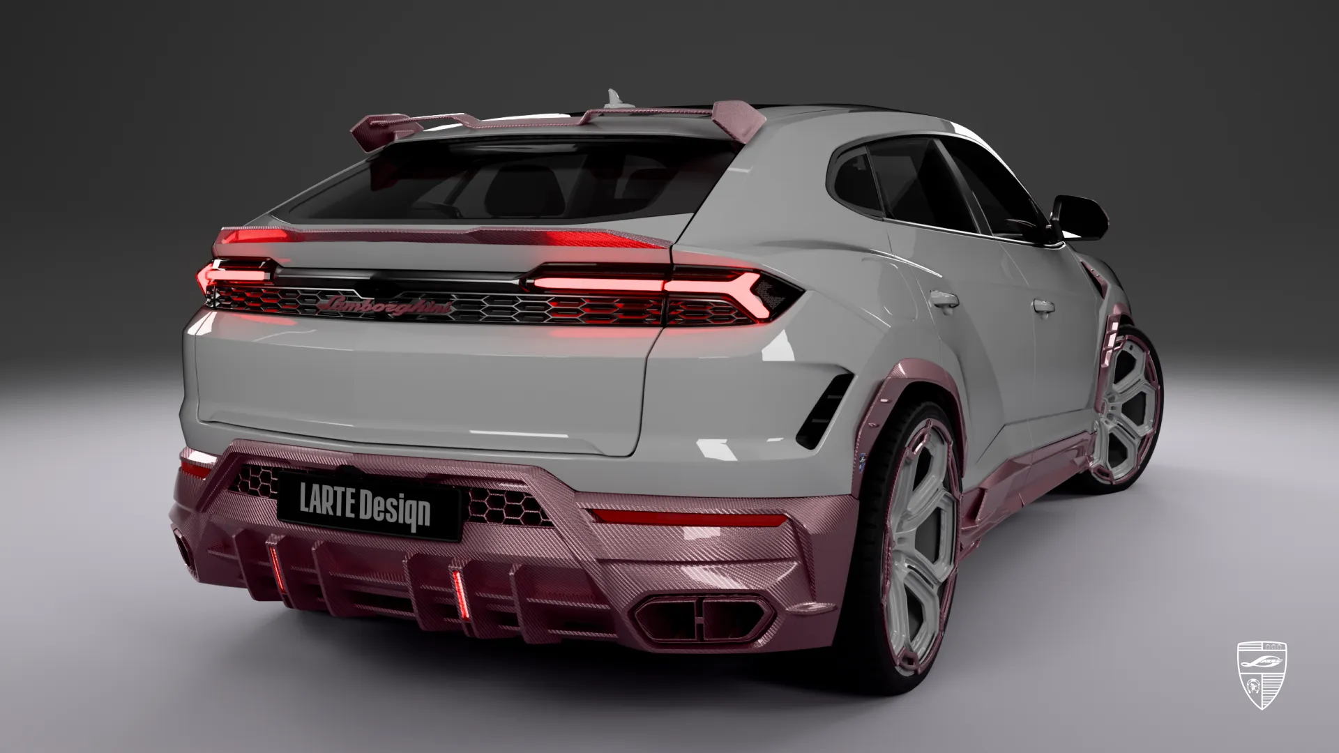 Lamborghini Urus SE mit maßgeschneidertem Bodykit‑Styling und dynamischen LED‑Rückleuchten