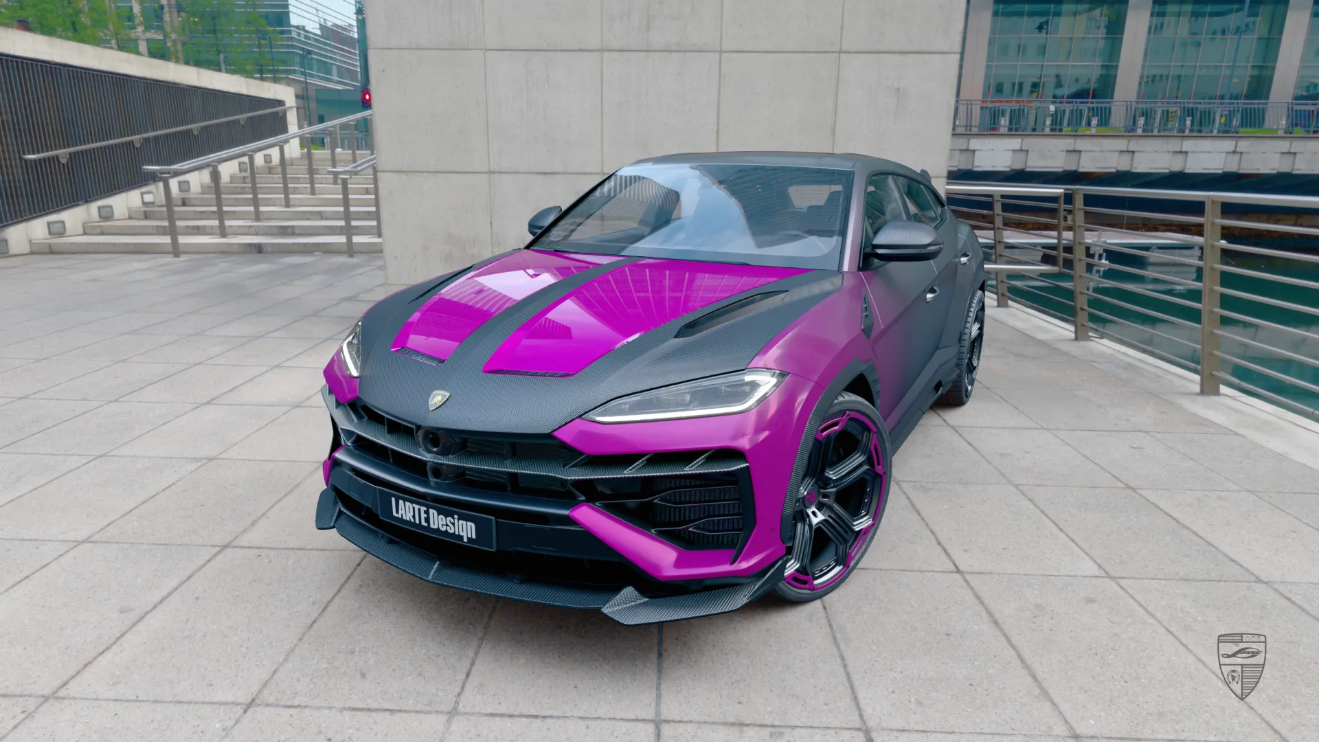 Modifiziertes Hybrid‑Luxus‑SUV Urus SE