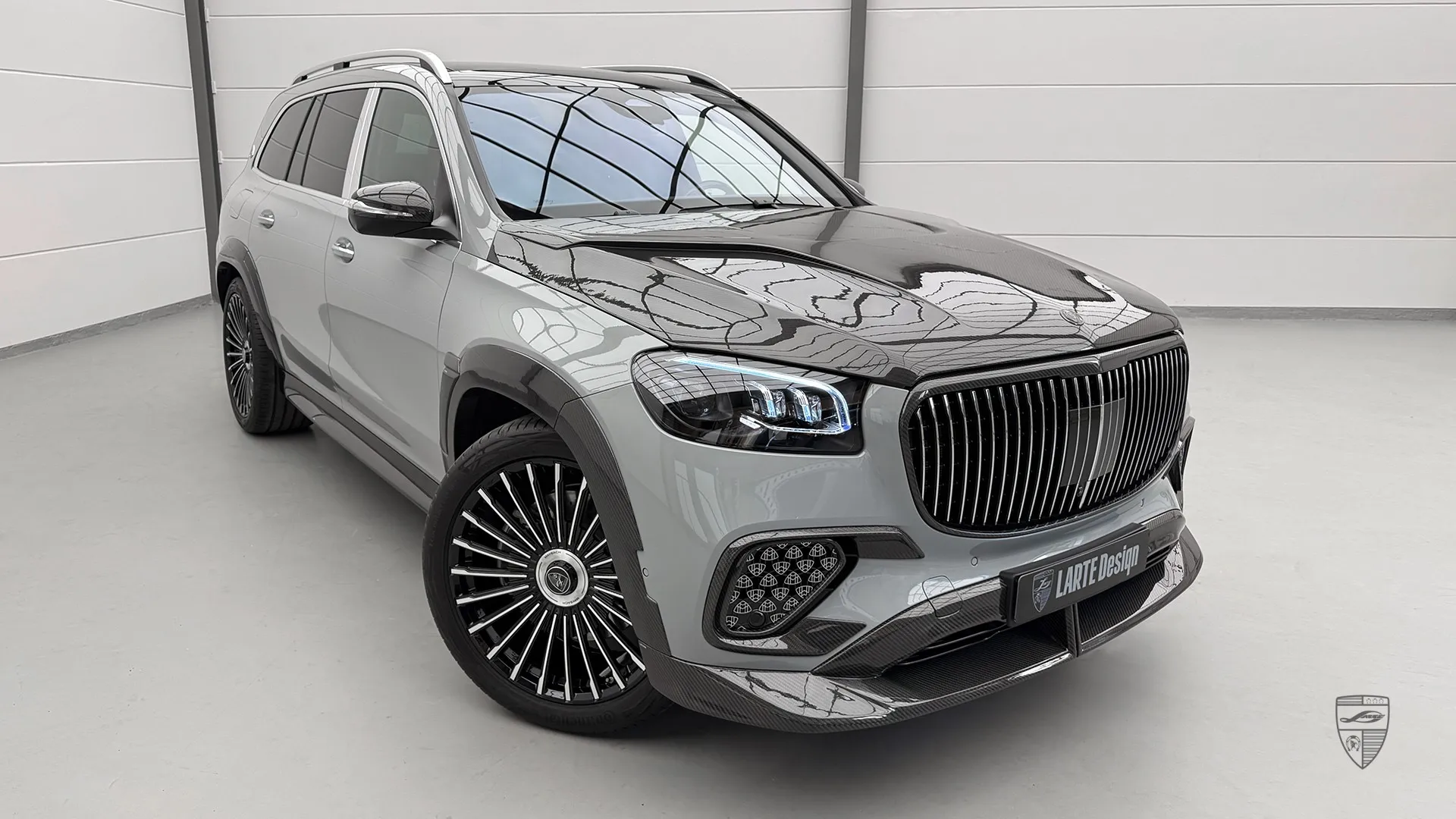Mercedes Maybach GLS 600 with Bold Restyling Mercedes Maybach GLS 600 X167 — aggressive style upgrade with premium widebody restyling
