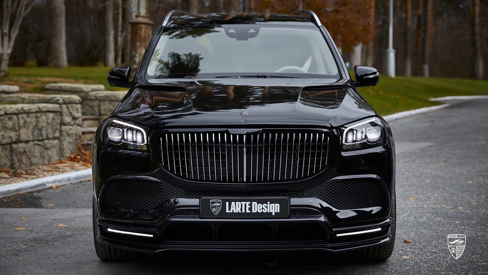 Obsidian Black Maybach GLS 600 from Stockholm — SUV with exclusive VIP styling and brutal design