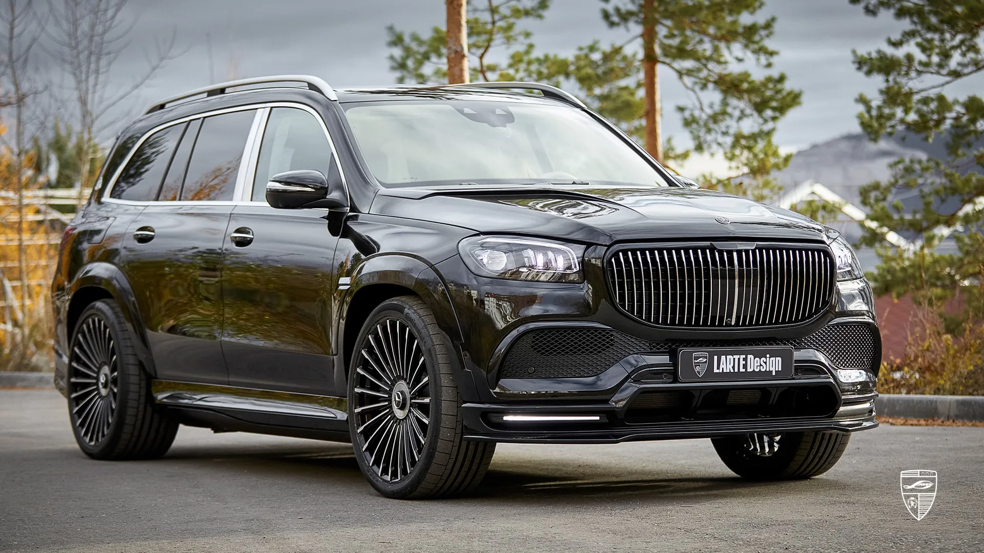 2024 Obsidian Black Maybach GLS 600 — SUV with facelifted design and luxury tuning treatment