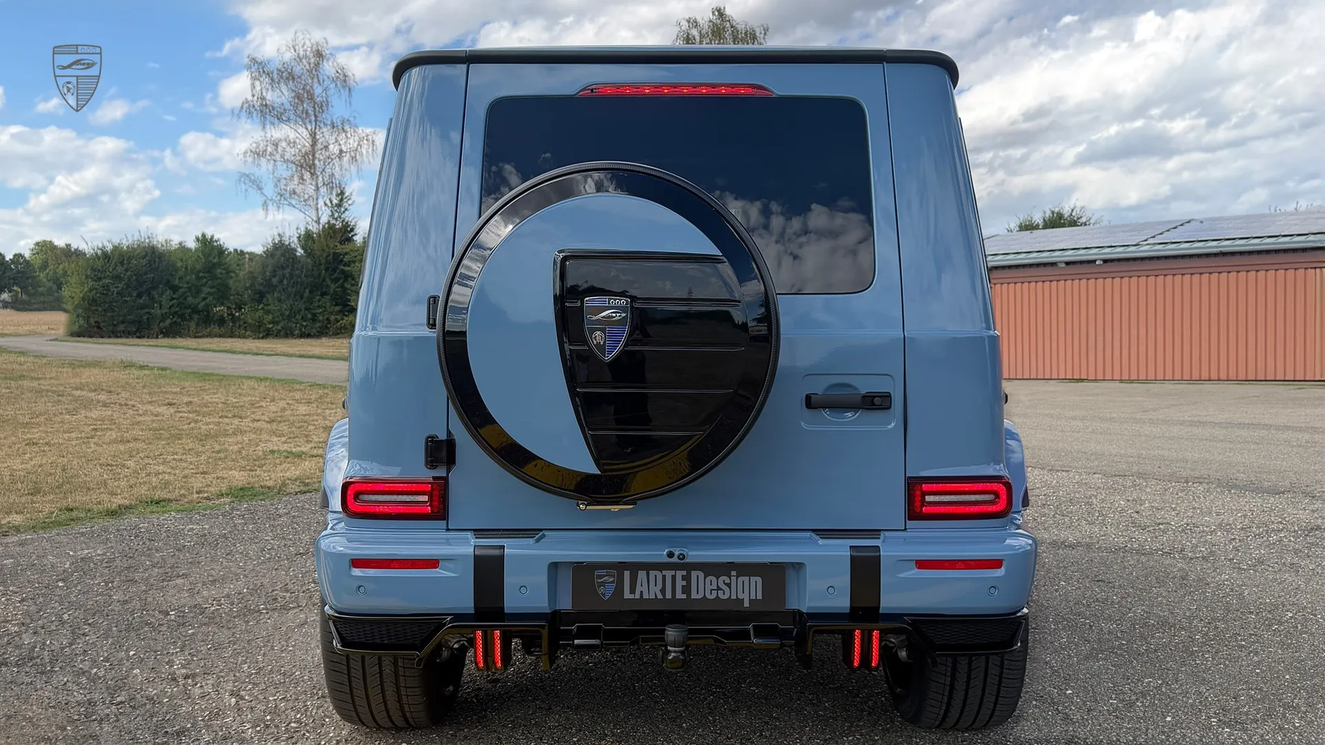 Mercedes-AMG G 63 2026 in Heckansicht mit individuellem Exterieur-Design