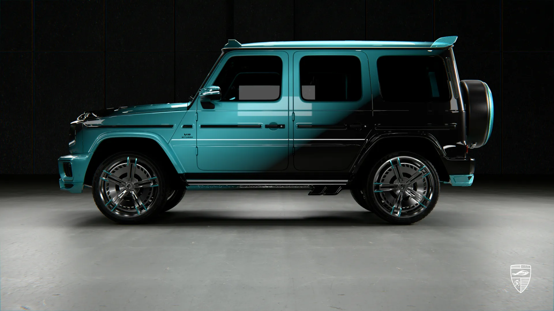 Mercedes-AMG G 63 2026 exterior in side view with refined custom SUV styling